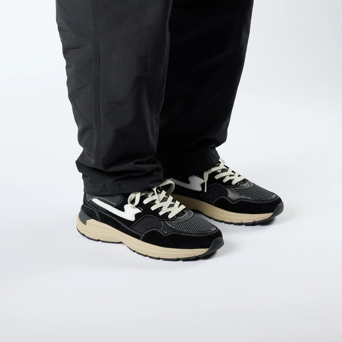 AMIEL S-STRIKE SUEDE MIX - BLACK III