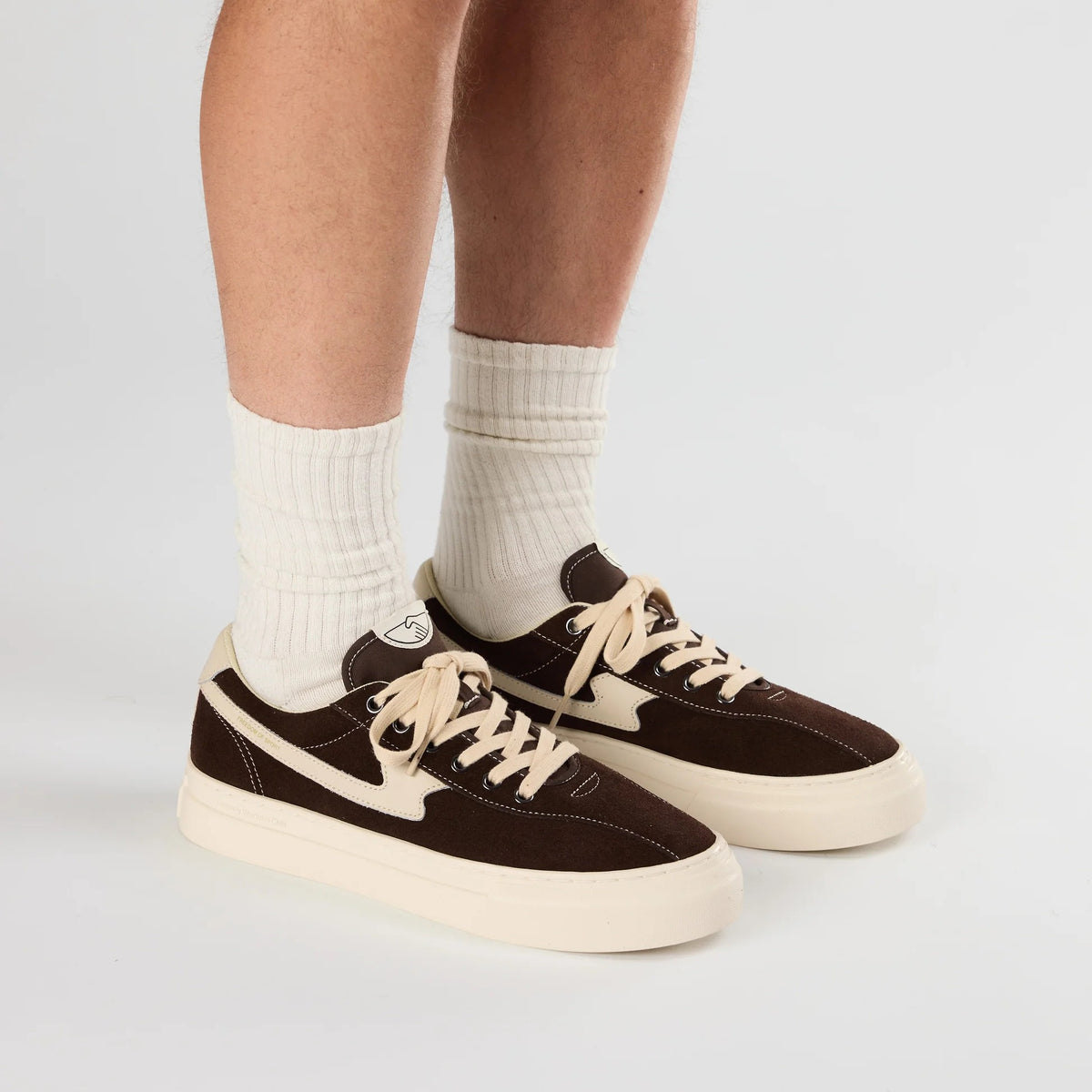 DELLOW S-STRIKE SUEDE - DK BROWN