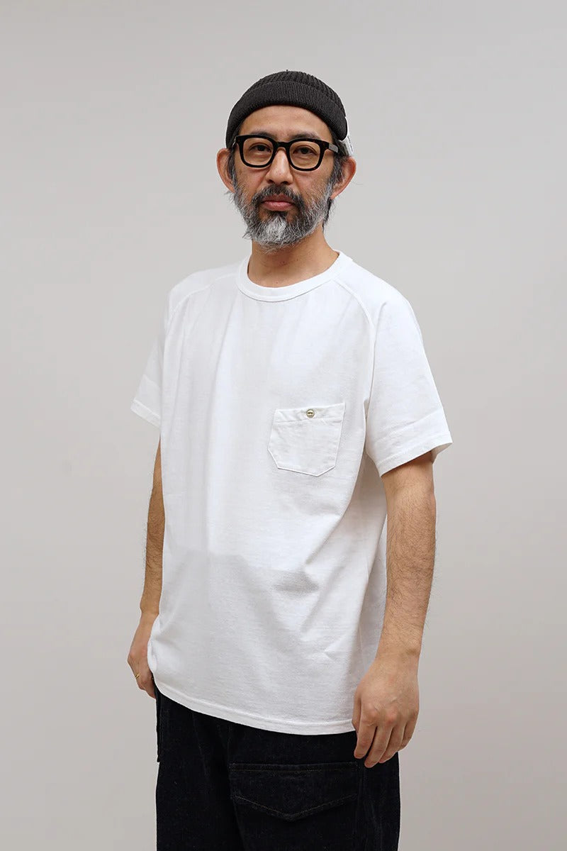 5.6OZ BASIC T-SHIRT - OFF WHITE