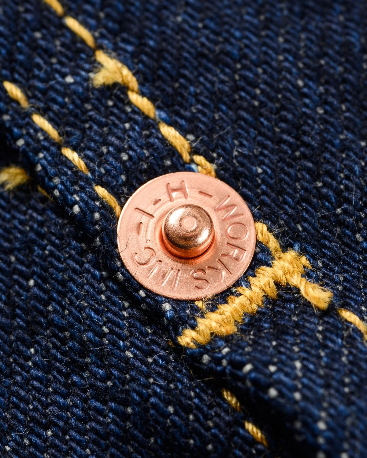IHJ-139-IND 19oz Selvedge Denim Type II Jacket - INDIGO