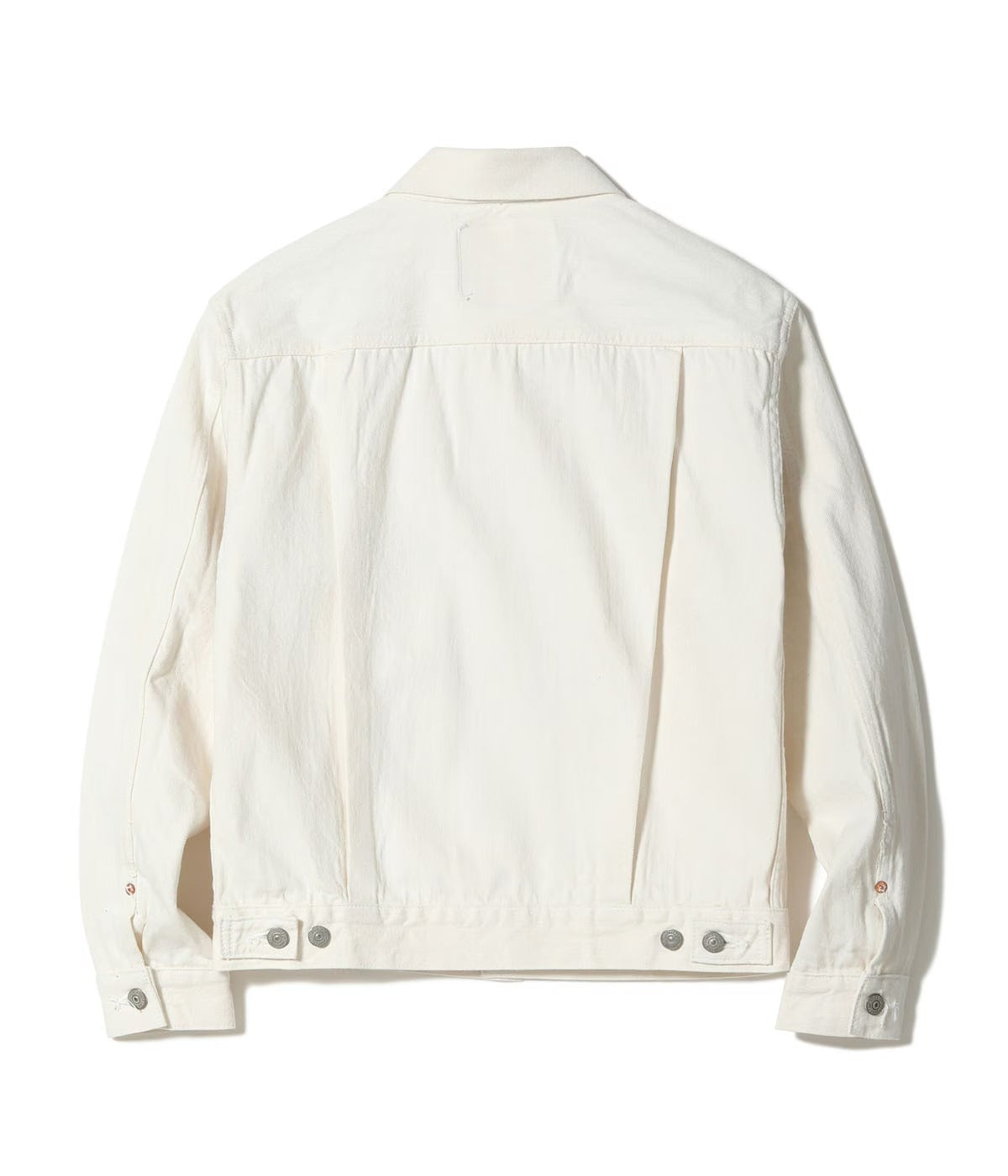 SC15720 13oz. WHITE DENIM JACKET 1953 MODEL - WHITE