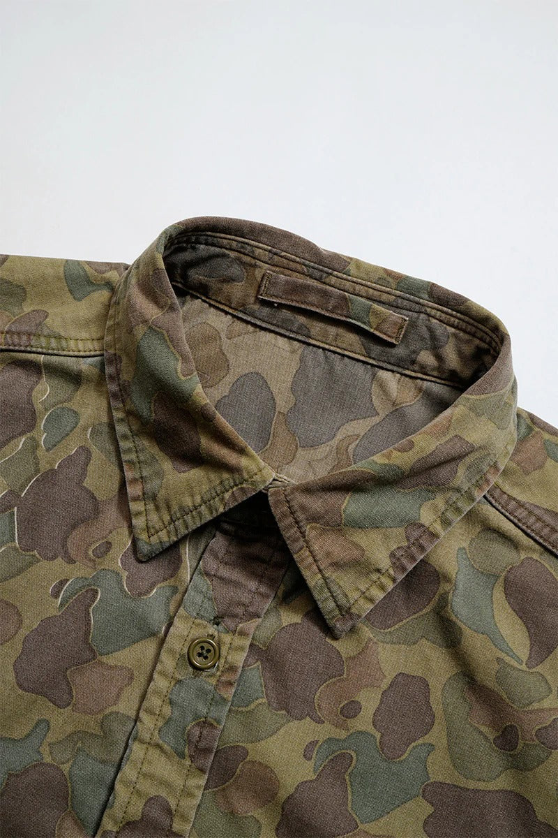 DECK SHIRT DUCK HUNTER CAMO REVERSIBLE - GREEN