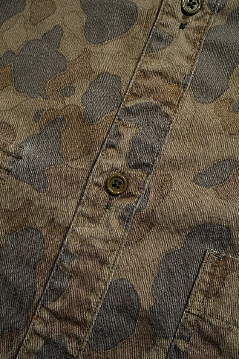 DECK SHIRT DUCK HUNTER CAMO REVERSIBLE - GREEN