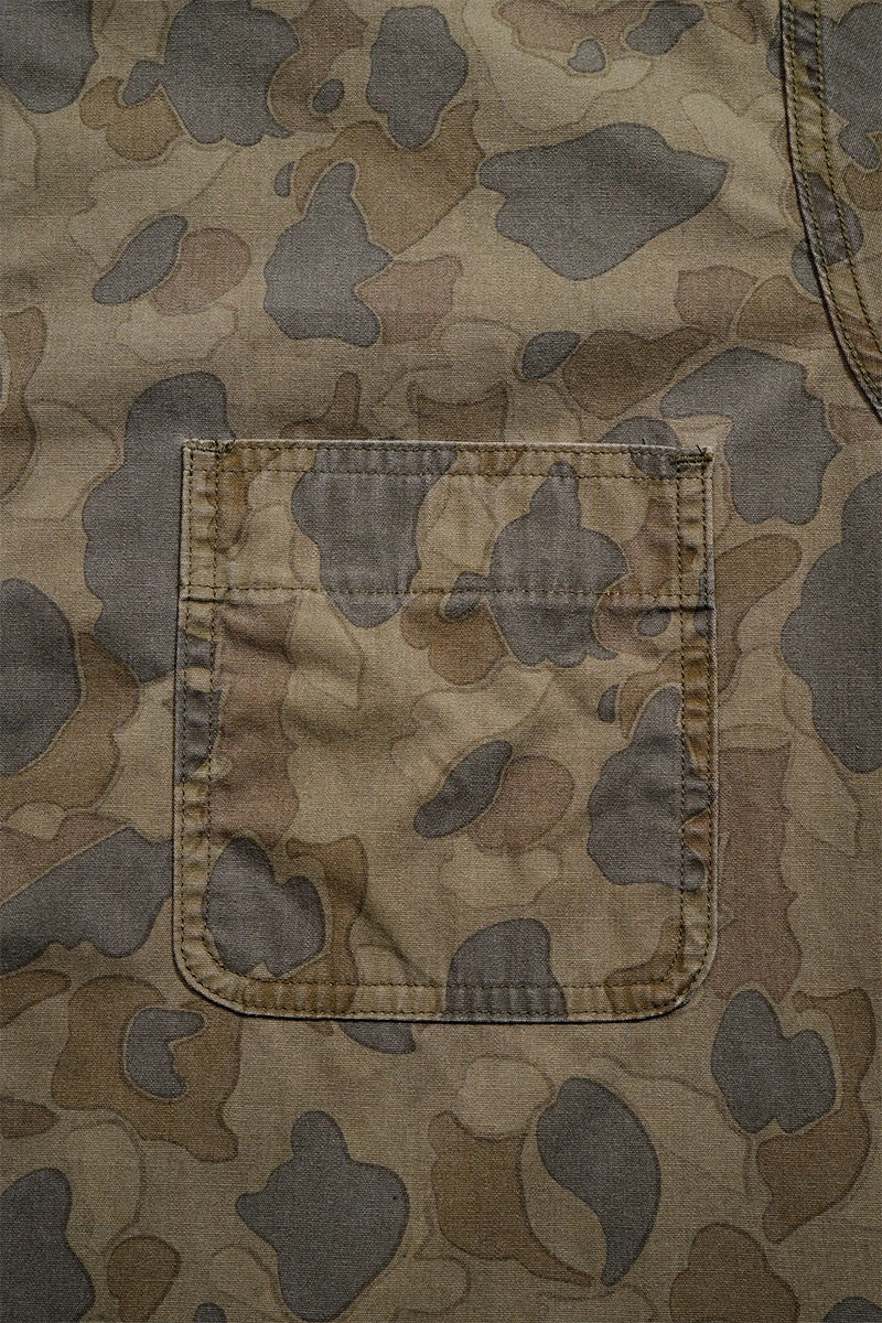 DECK SHIRT DUCK HUNTER CAMO REVERSIBLE - GREEN