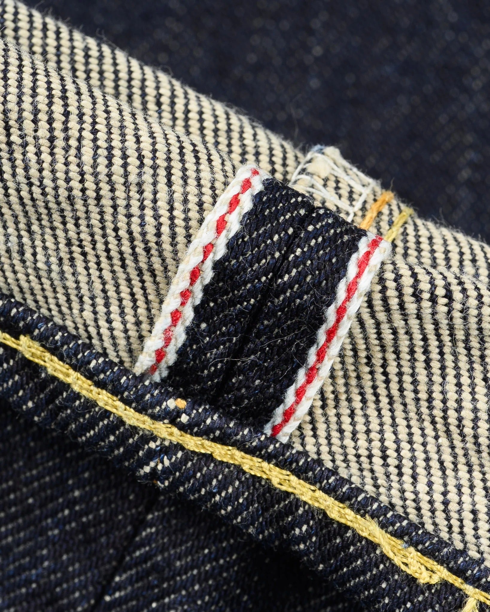 IH-666S-21 21oz Selvedge Slim Straight Cut - INDIGO