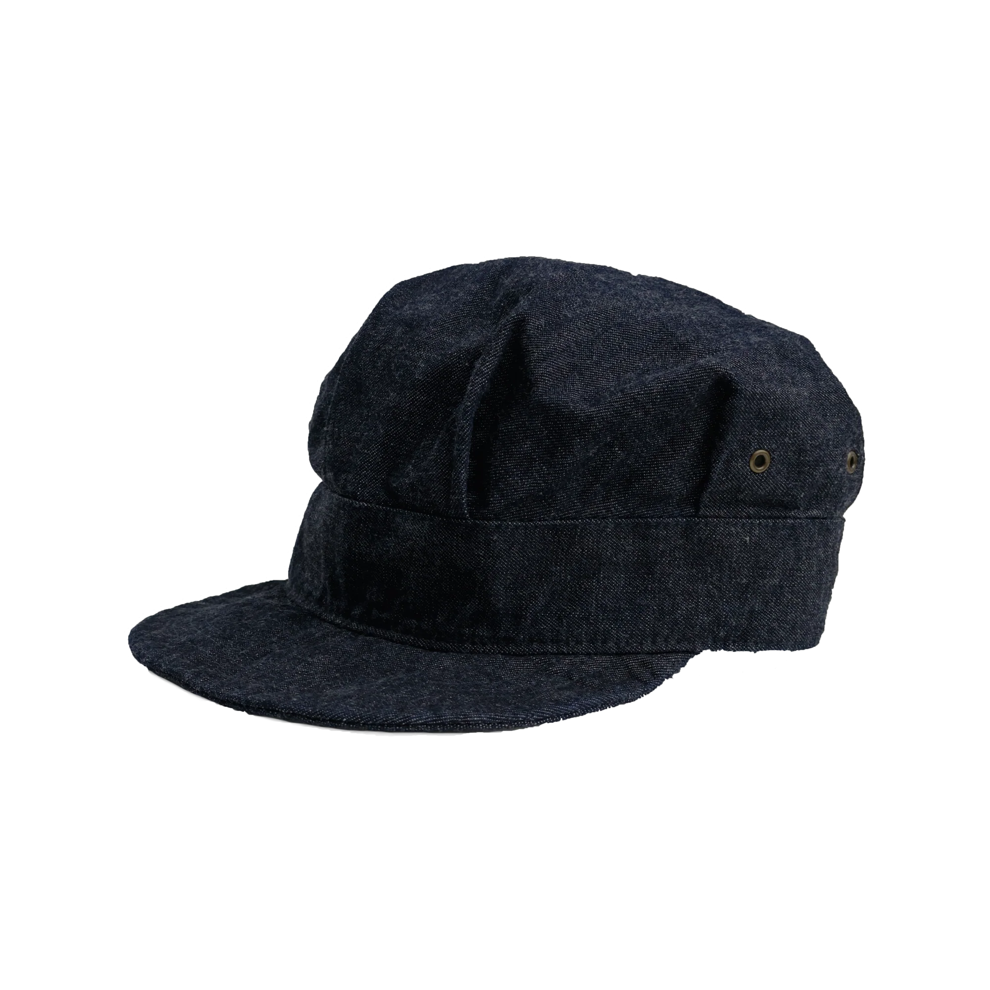 6260-1 Denim Rail Road Cap - INDIGO