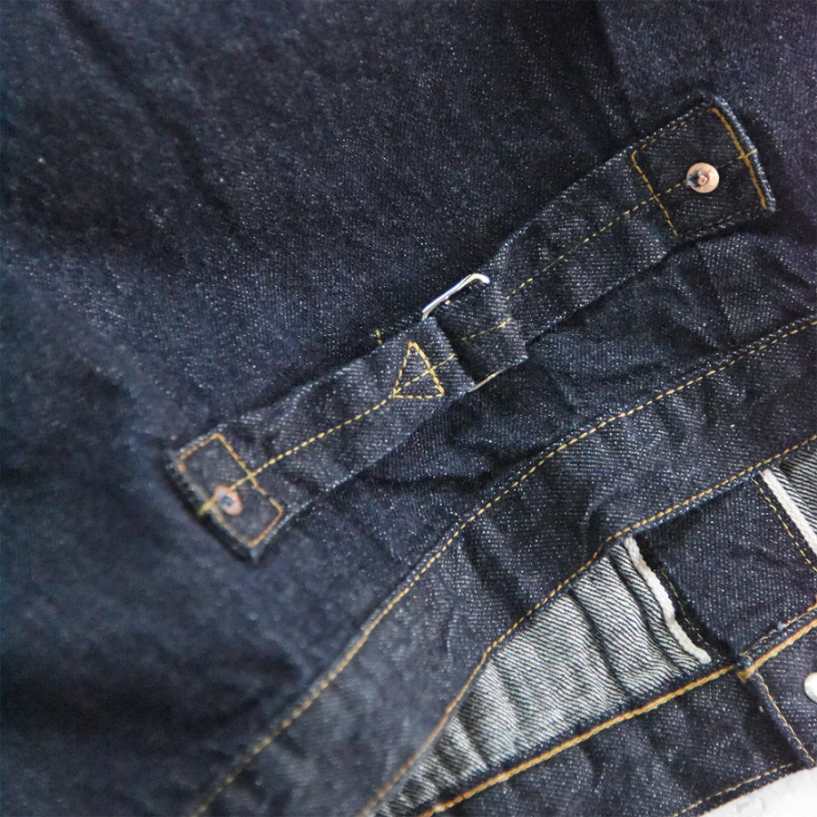 S2107SSW WWII Model 11.5oz Denim Jacket (One Wash) - INDIGO