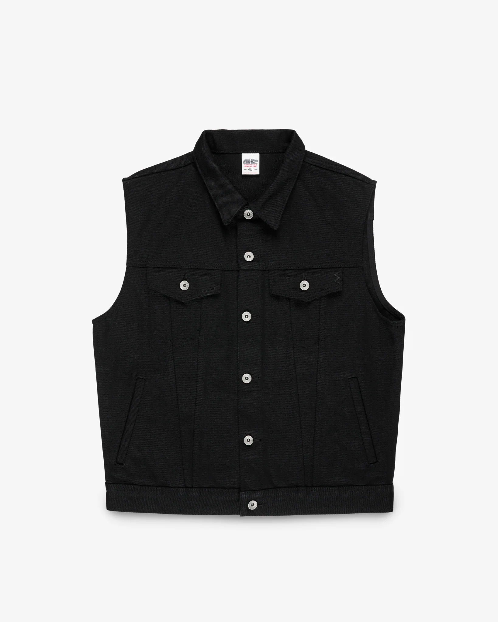 IH-9526V 21oz Non-Fade Type III Vest - SUPER BLACK