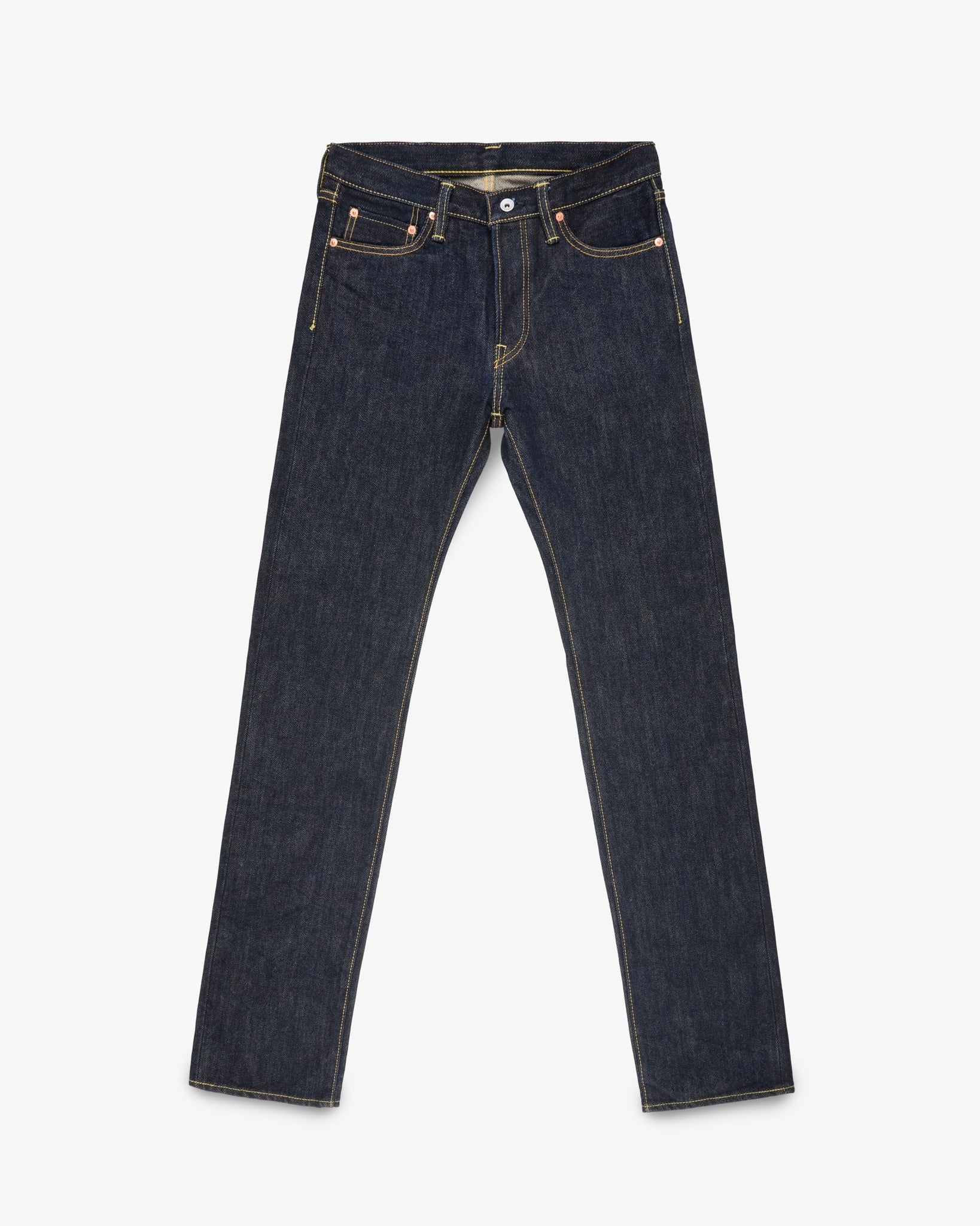 IH-666S-21 21oz Selvedge Slim Straight Cut - INDIGO