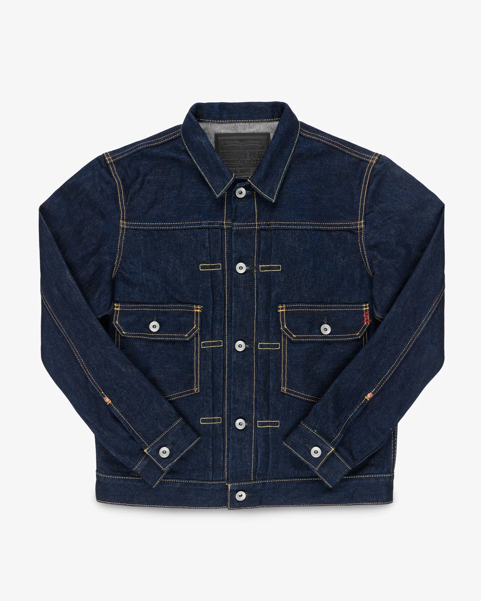 IHJ-139-IND 19oz Selvedge Denim Type II Jacket - INDIGO