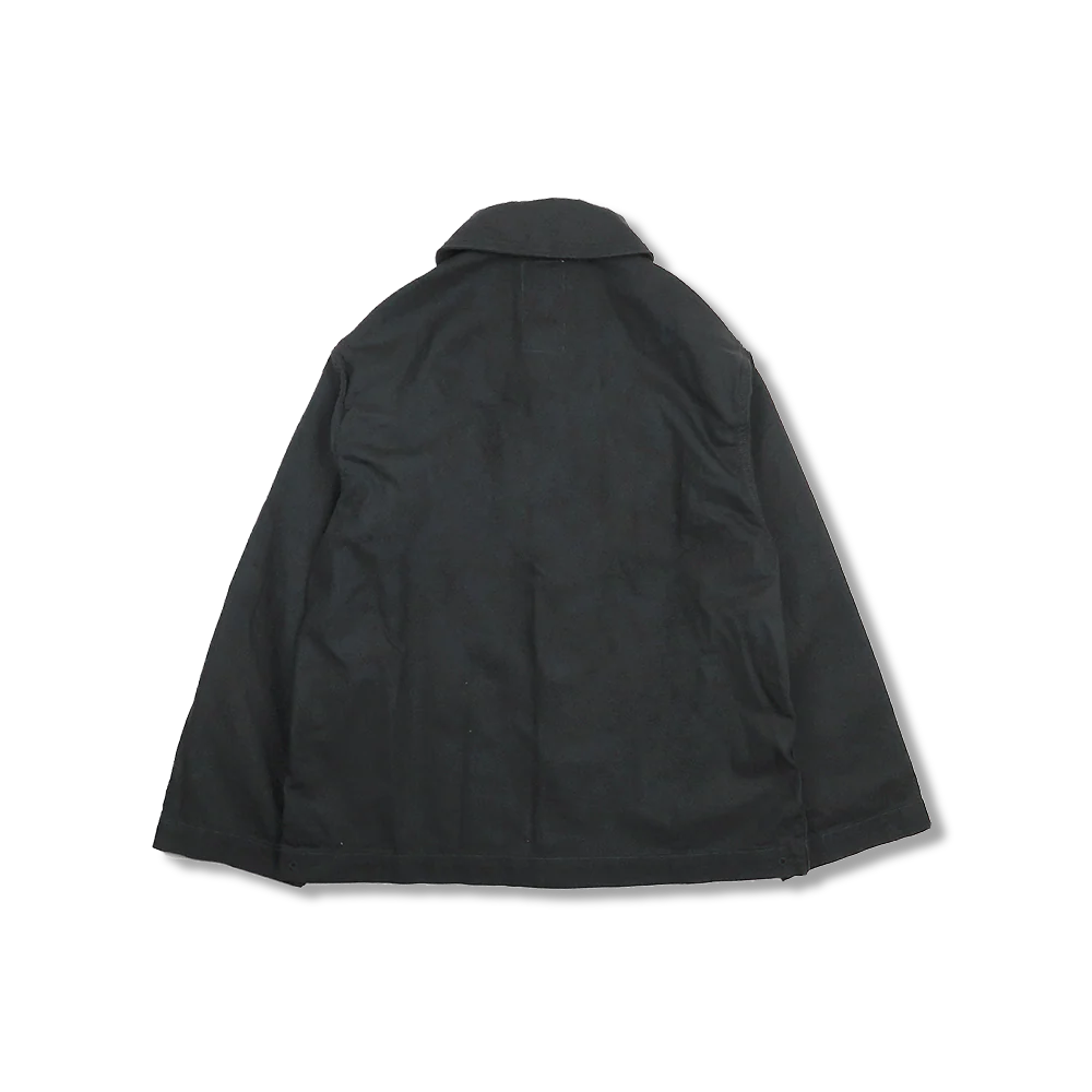 2052-2 USN Shawl Collar Herringbone Coverall - BLACK