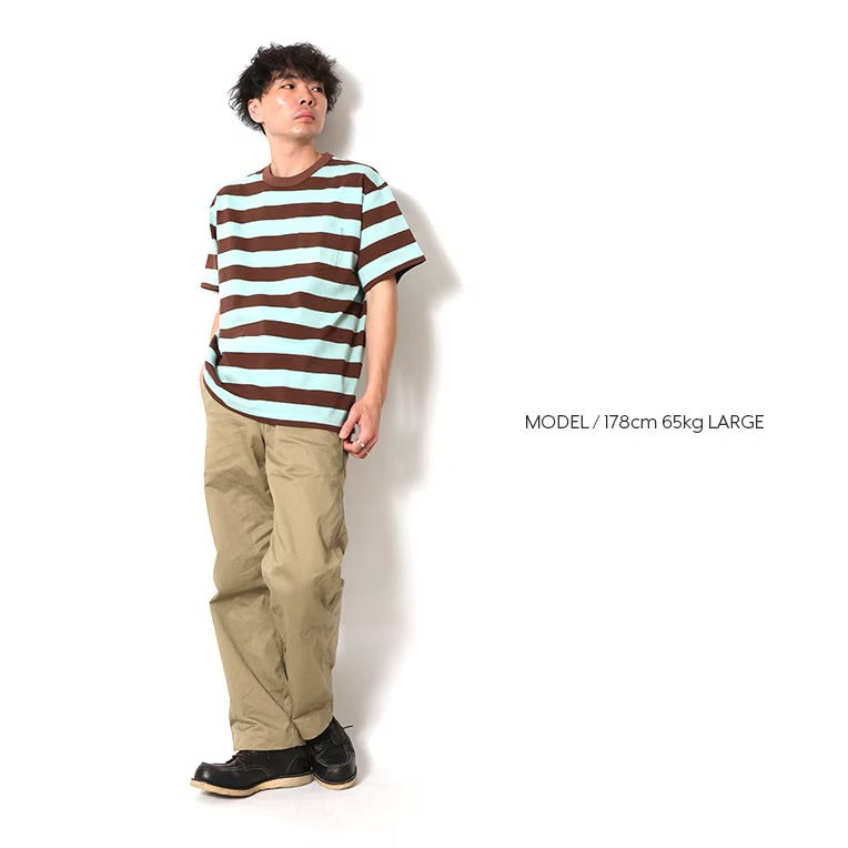 22393 H/W BORDER TEE - MINT