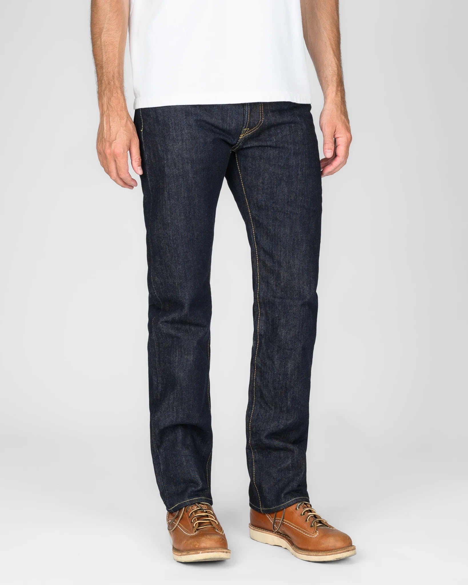 IH-666S-21 21oz Selvedge Slim Straight Cut - INDIGO