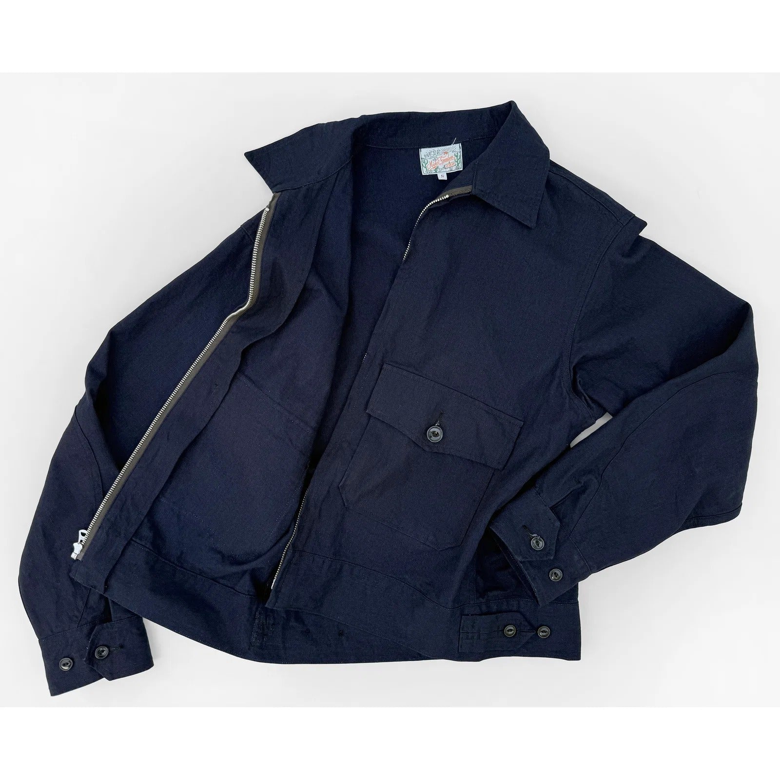 ROCKETEER JACKET - INDIGO CANVAS