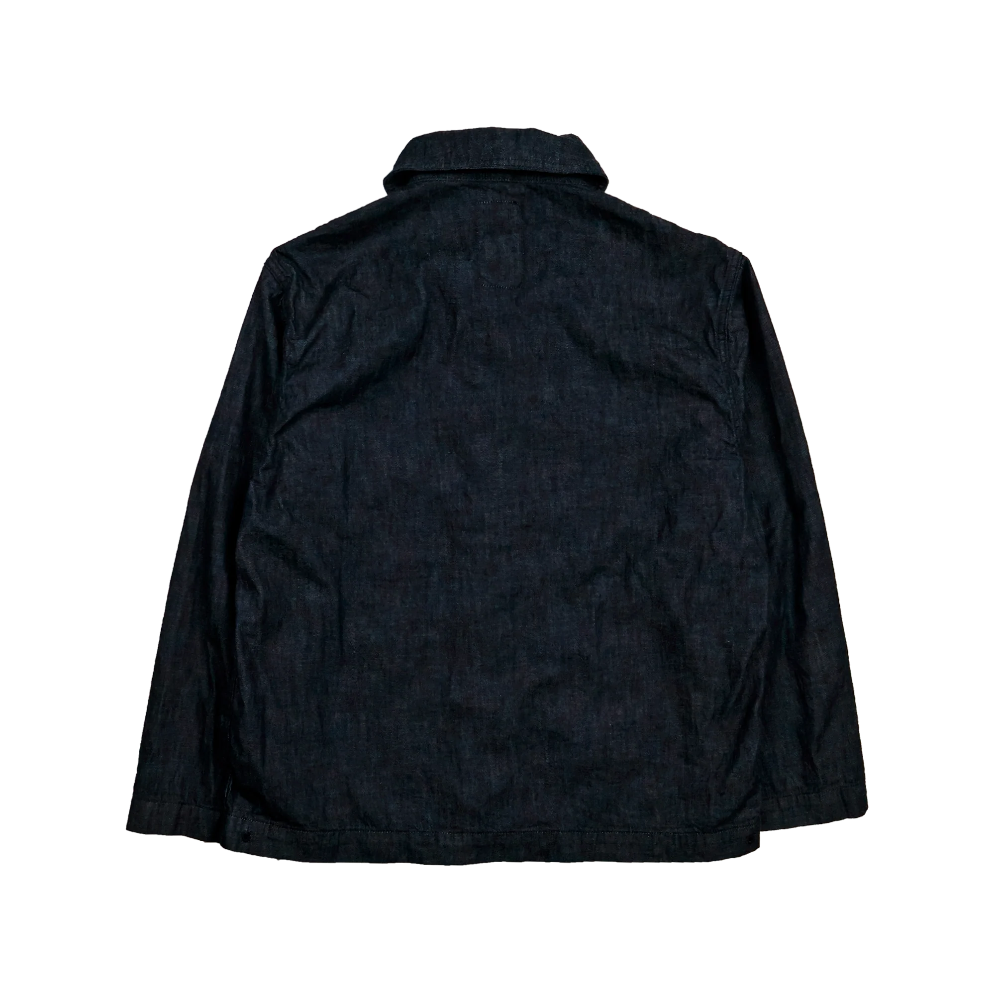 2052-1 USN Shawl Collar Denim Coverall - INDIGO