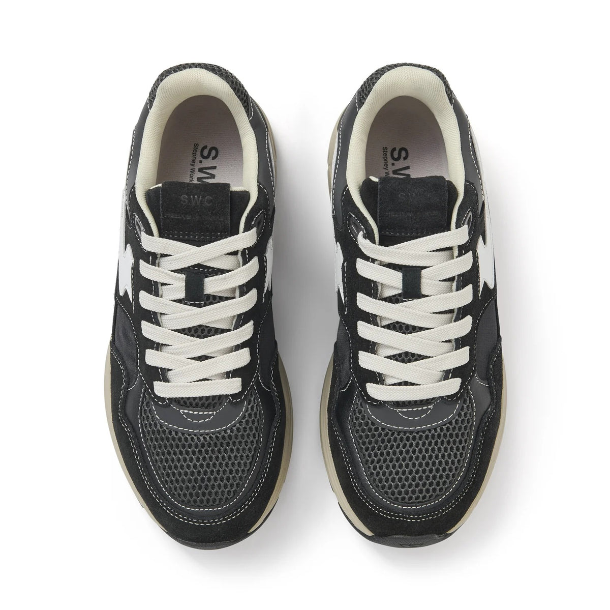 AMIEL S-STRIKE SUEDE MIX - BLACK III