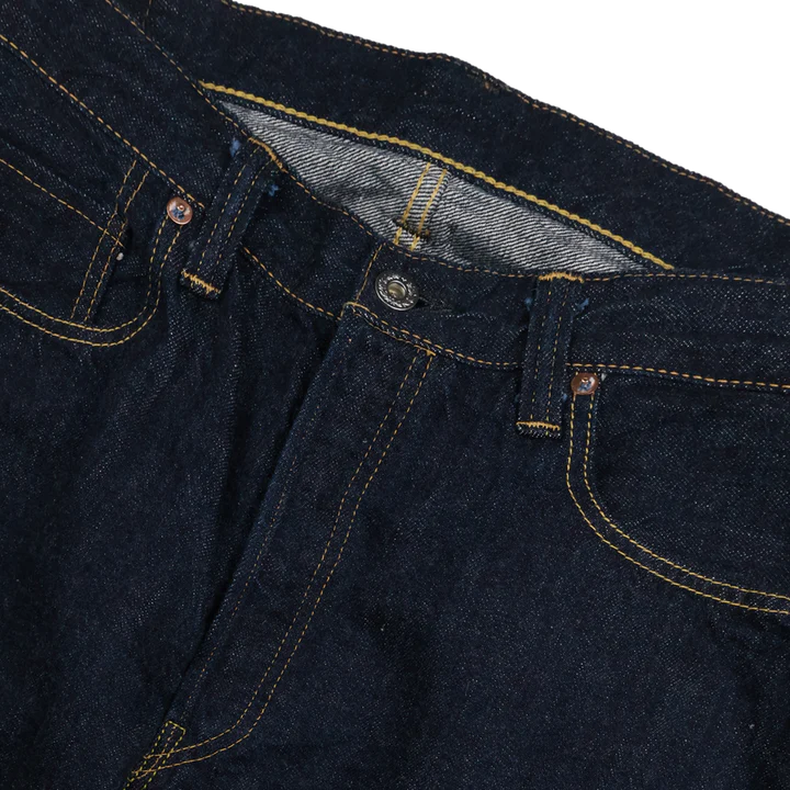 S0105SSW WWII Model 11.5oz Denim Pants (One Wash) - INDIGO