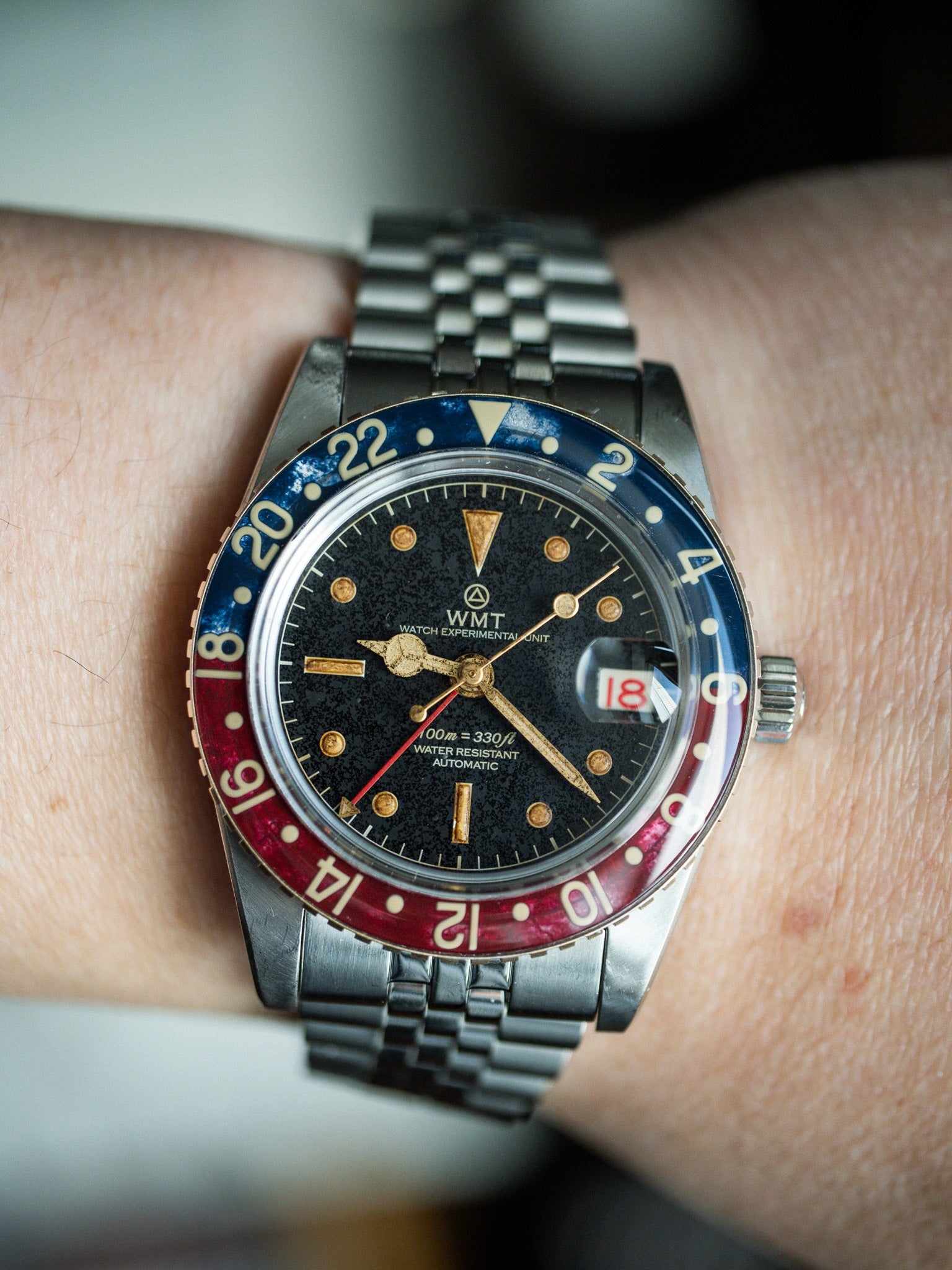 PANTON MKII - BLACK DIAL / HEAVY AGED