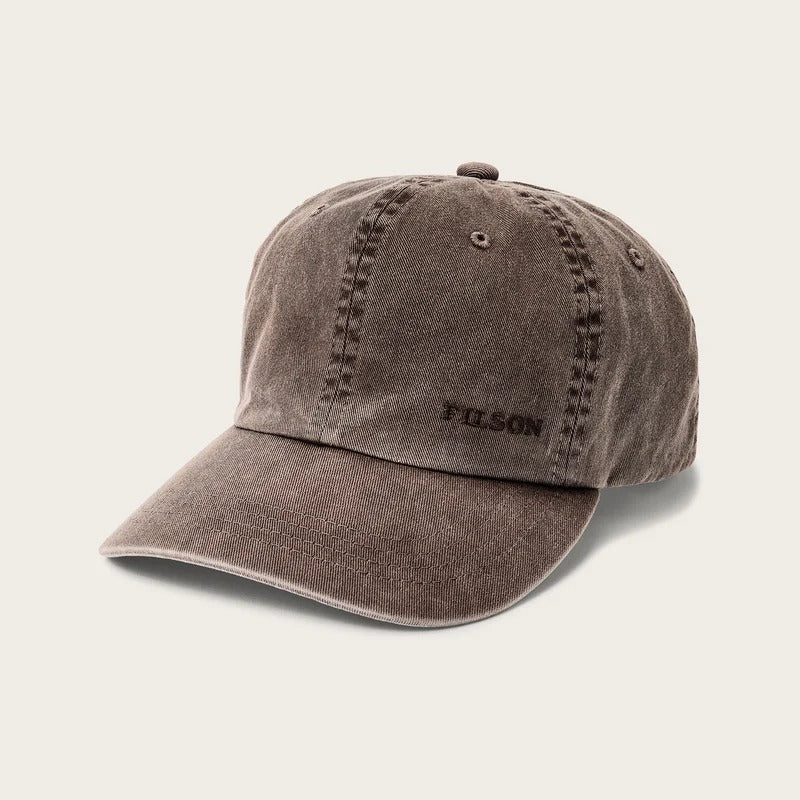 Washed Low-Profile Logger Cap - WASHED BROWN
