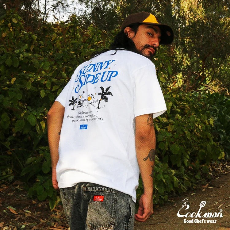 SUNNY SIDE UP TEE S/S - WHITE