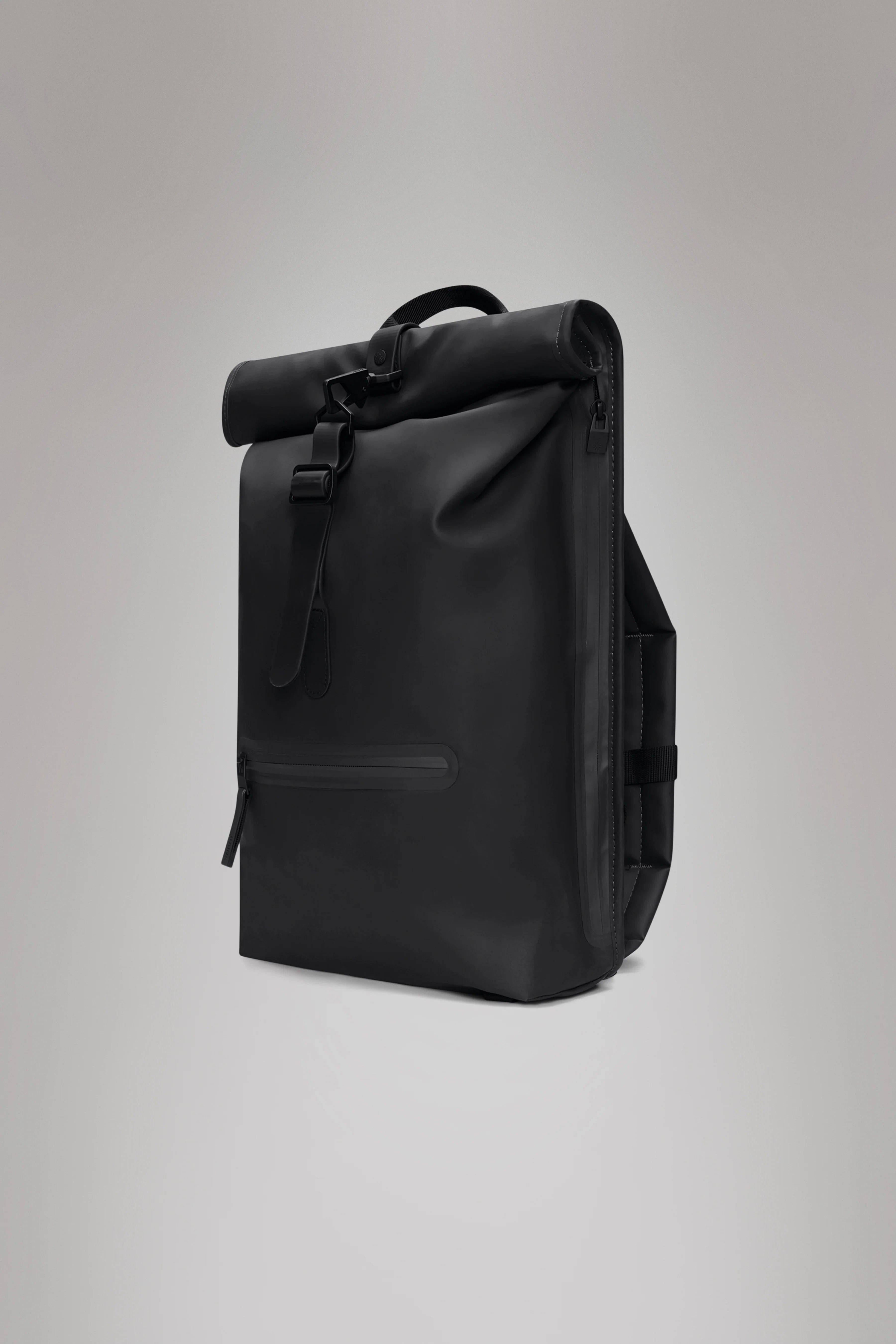 Rolltop Rucksack - BLACK