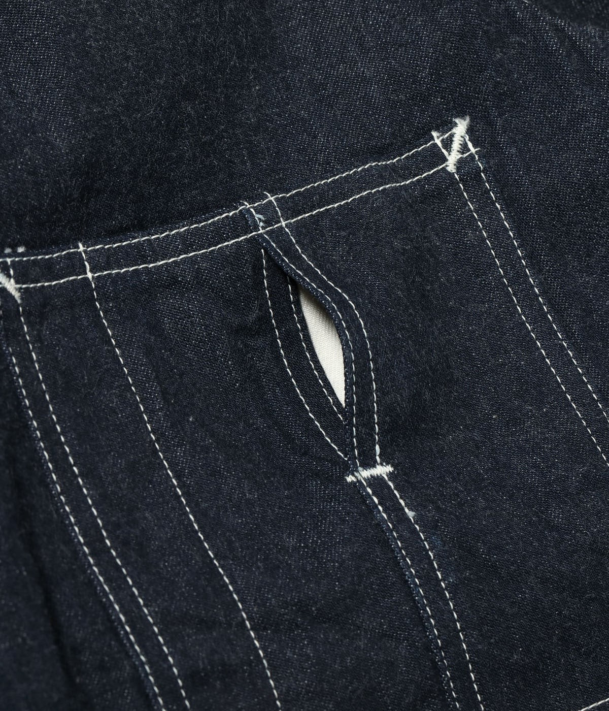 HD15711 HEADLIGHT 11oz. BLUE DENIM WORK COAT - INDIGO