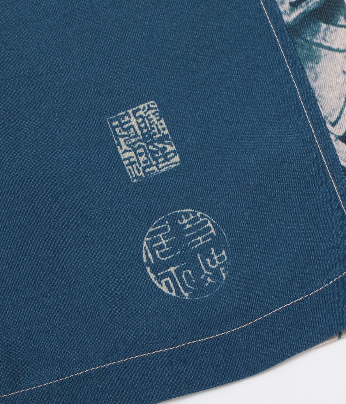 SS39534 SUN SURF × Ito Jakuchu SPECIAL EDITION “YOKAI” - NAVY