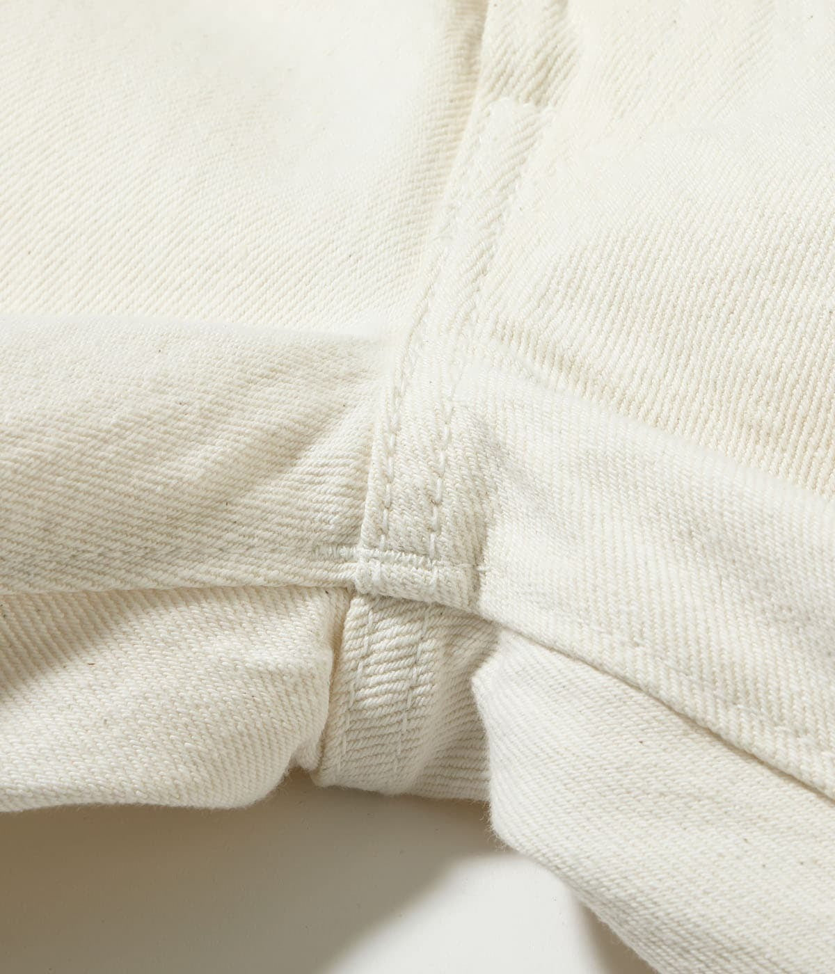 SC42560 13oz. WHITE DENIM “1947 MODEL” (REGULAR STRAIGHT) - WHITE