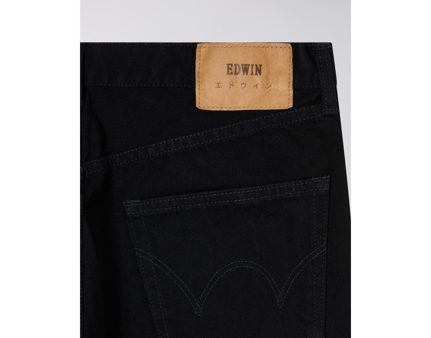 EU32Z-401 SLIM TAPERED - BLACK UNWASHED
