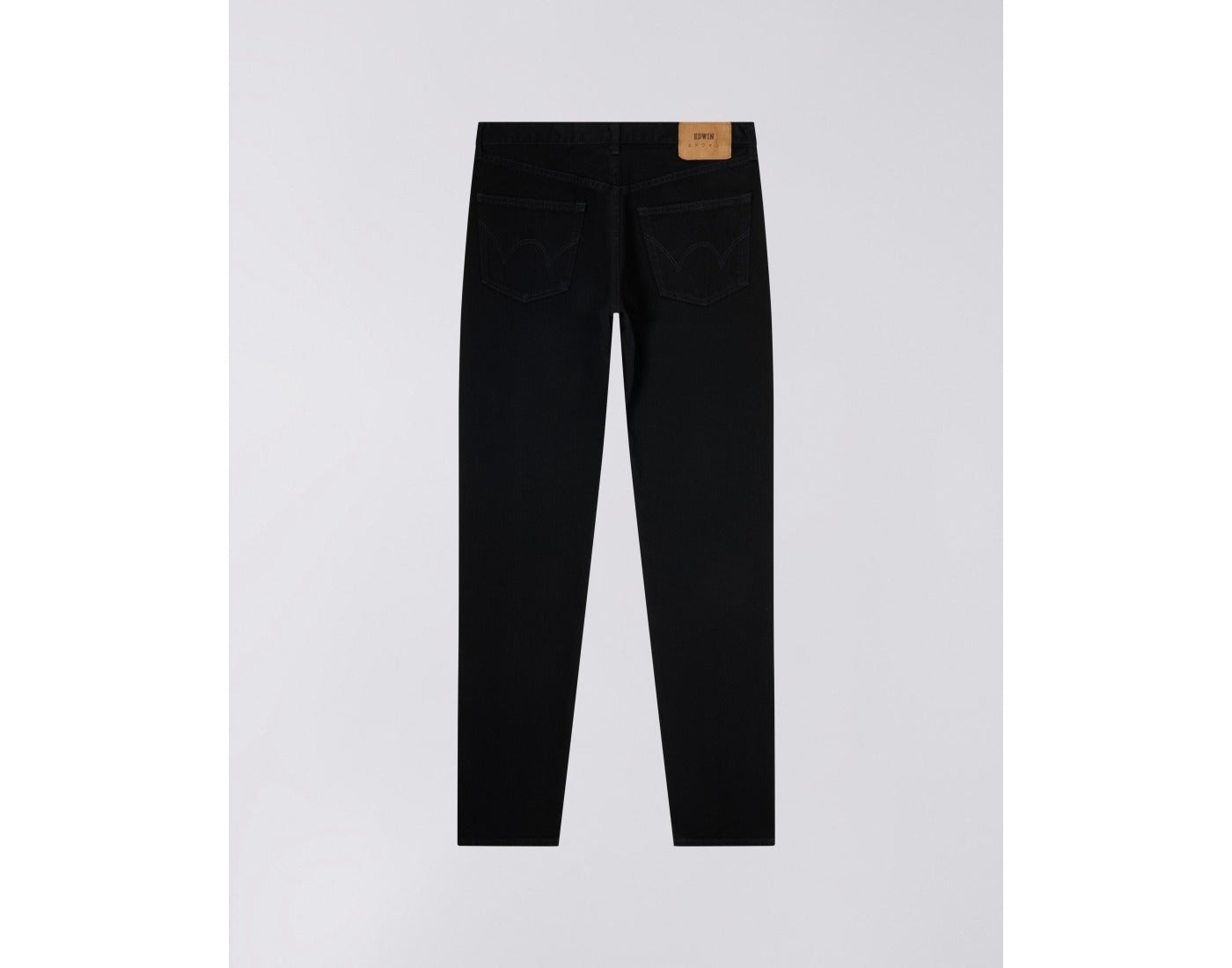 EU32Z-401 SLIM TAPERED - BLACK UNWASHED