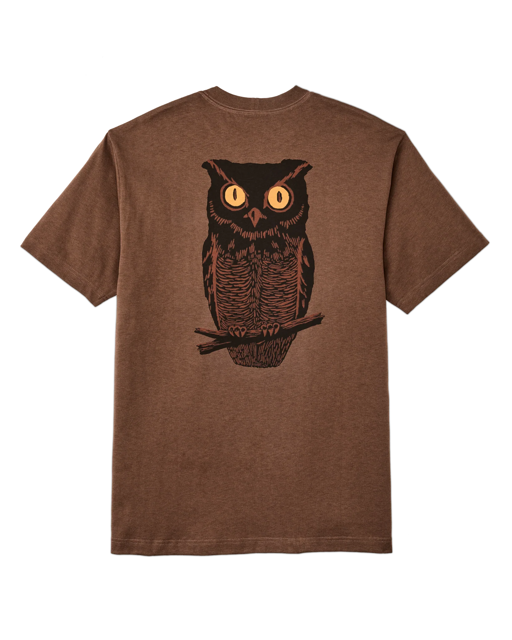 SHORT SLEEVE HOOT GRAPHIC T-SHIRT (FRONTIER) - PARTRIDGE/HOOT