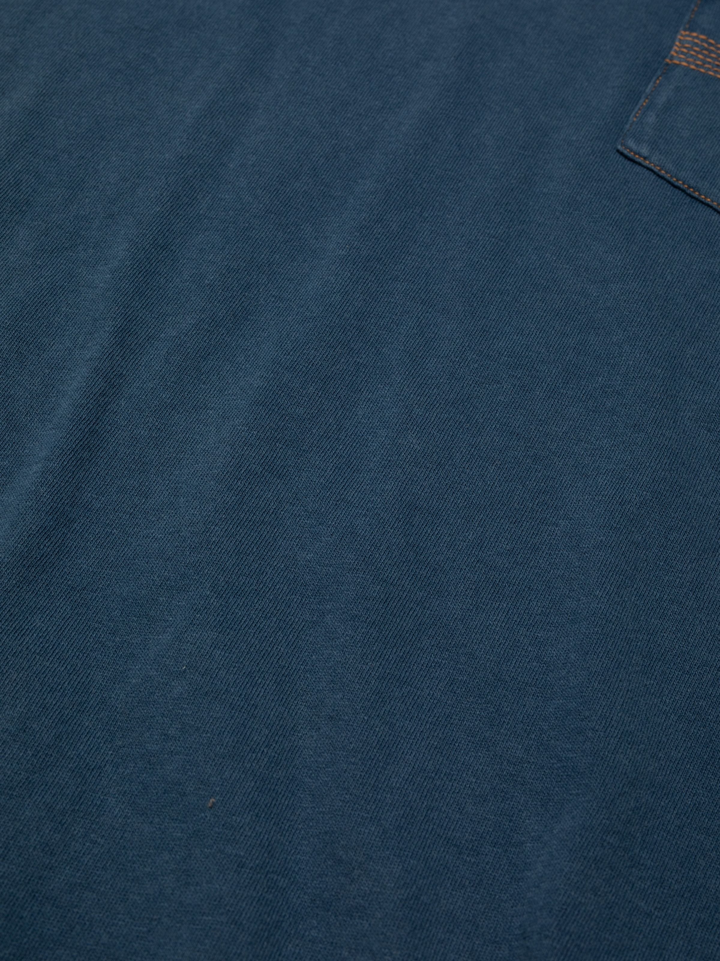 Ricky Pocket T-Shirt Washed - Blue
