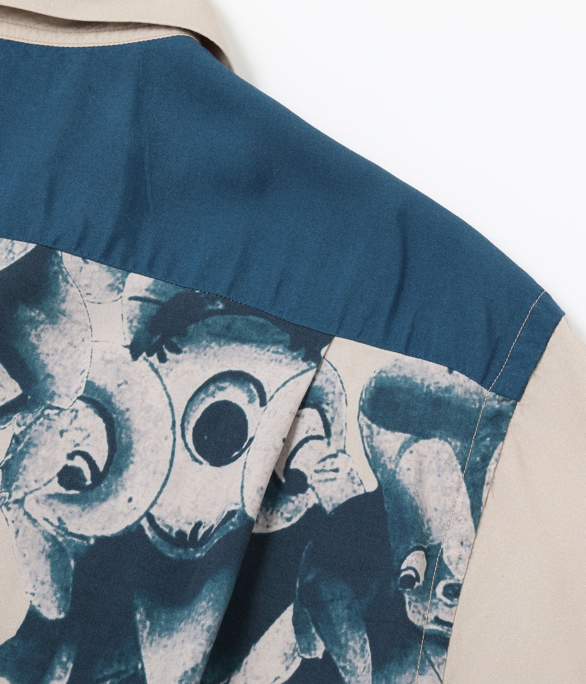 SS39534 SUN SURF × Ito Jakuchu SPECIAL EDITION “YOKAI” - NAVY