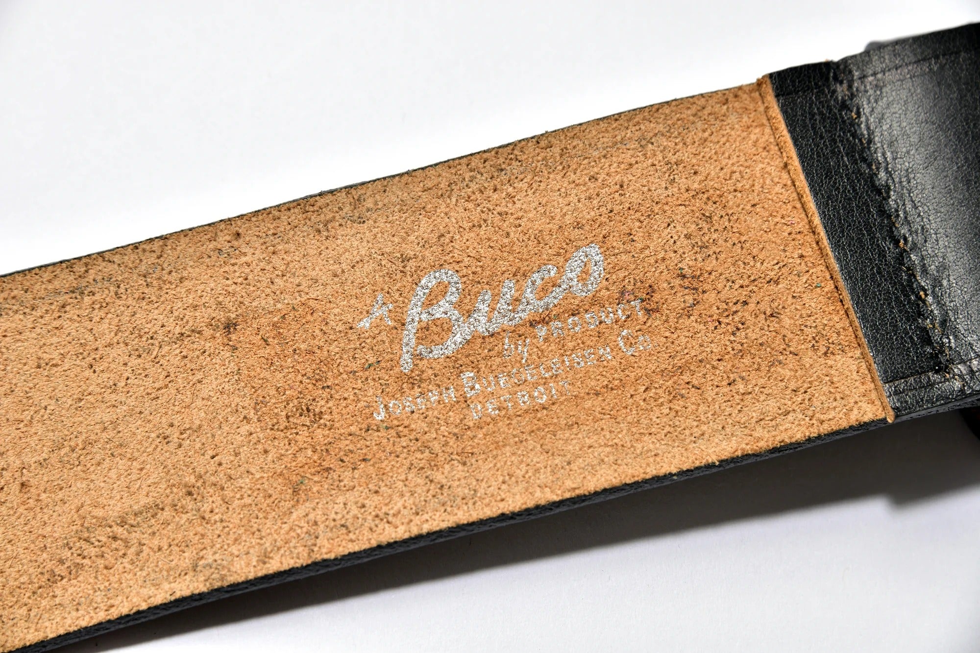 BA23003 BUCO SEPERATE RIDER'S BELT - BLACK