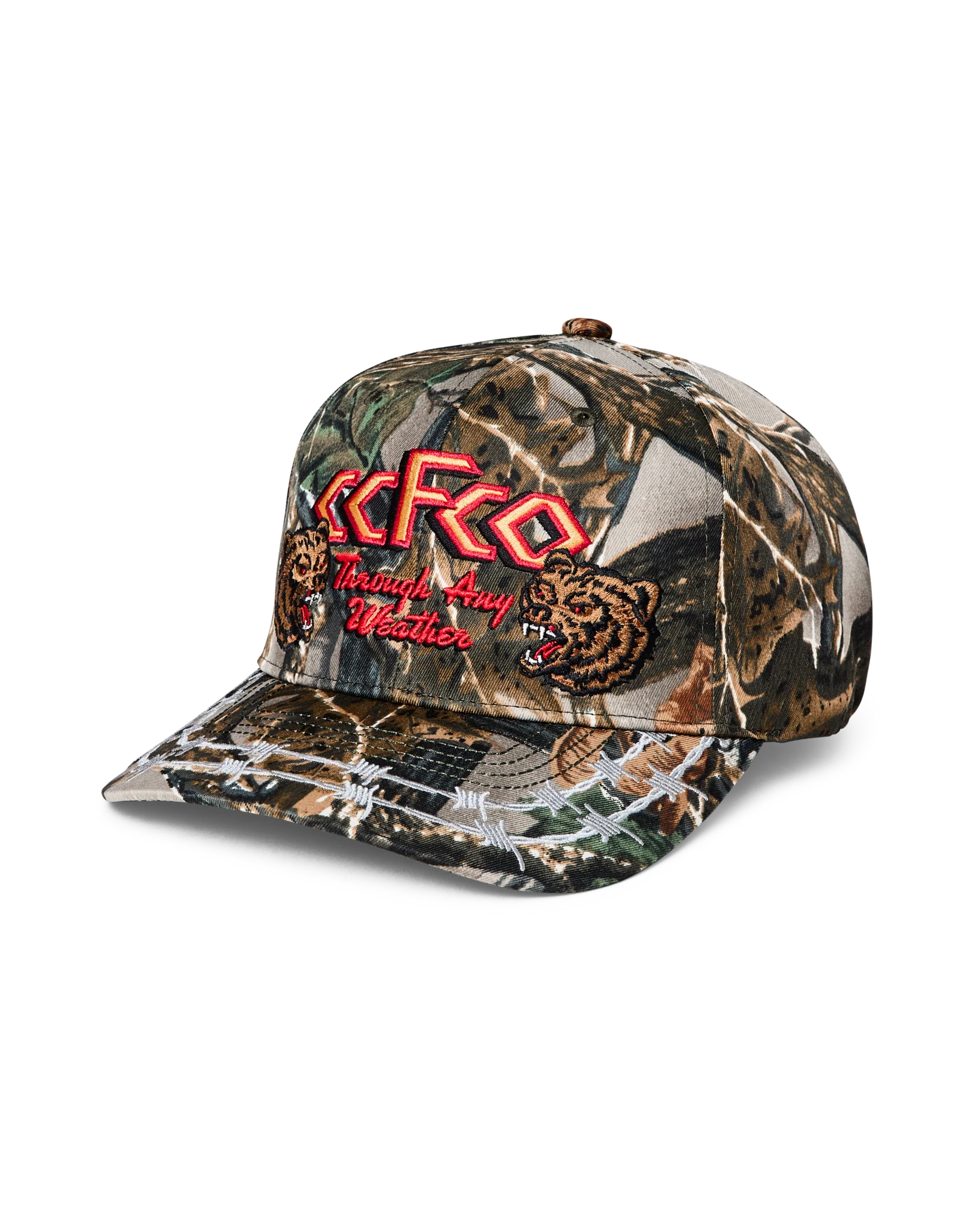 LOGGER CAP - GREEN CAMO/ANY WEATHER