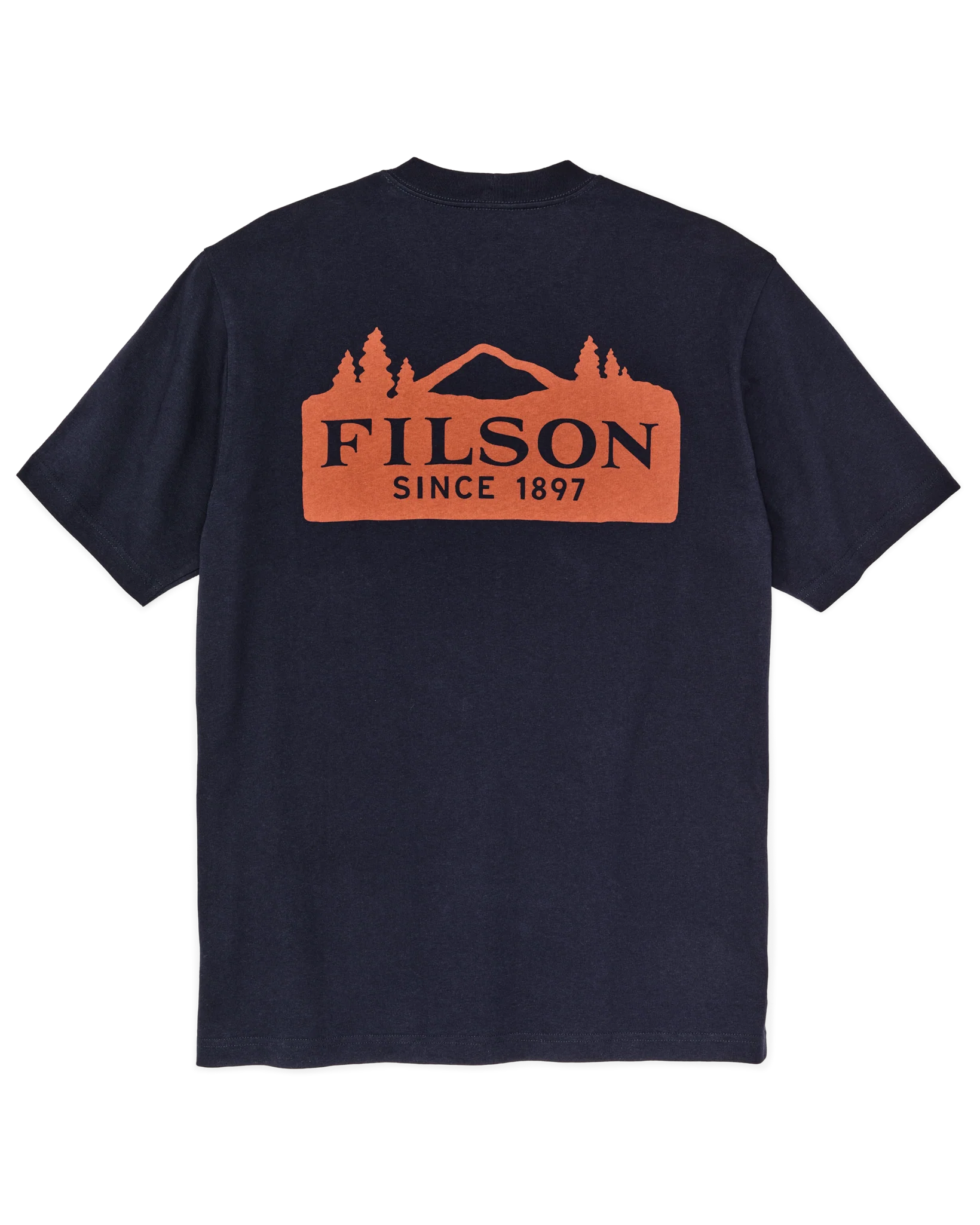 FRONTIER LOGO T-SHIRT - NIGHT SKY/SCENIC MARK