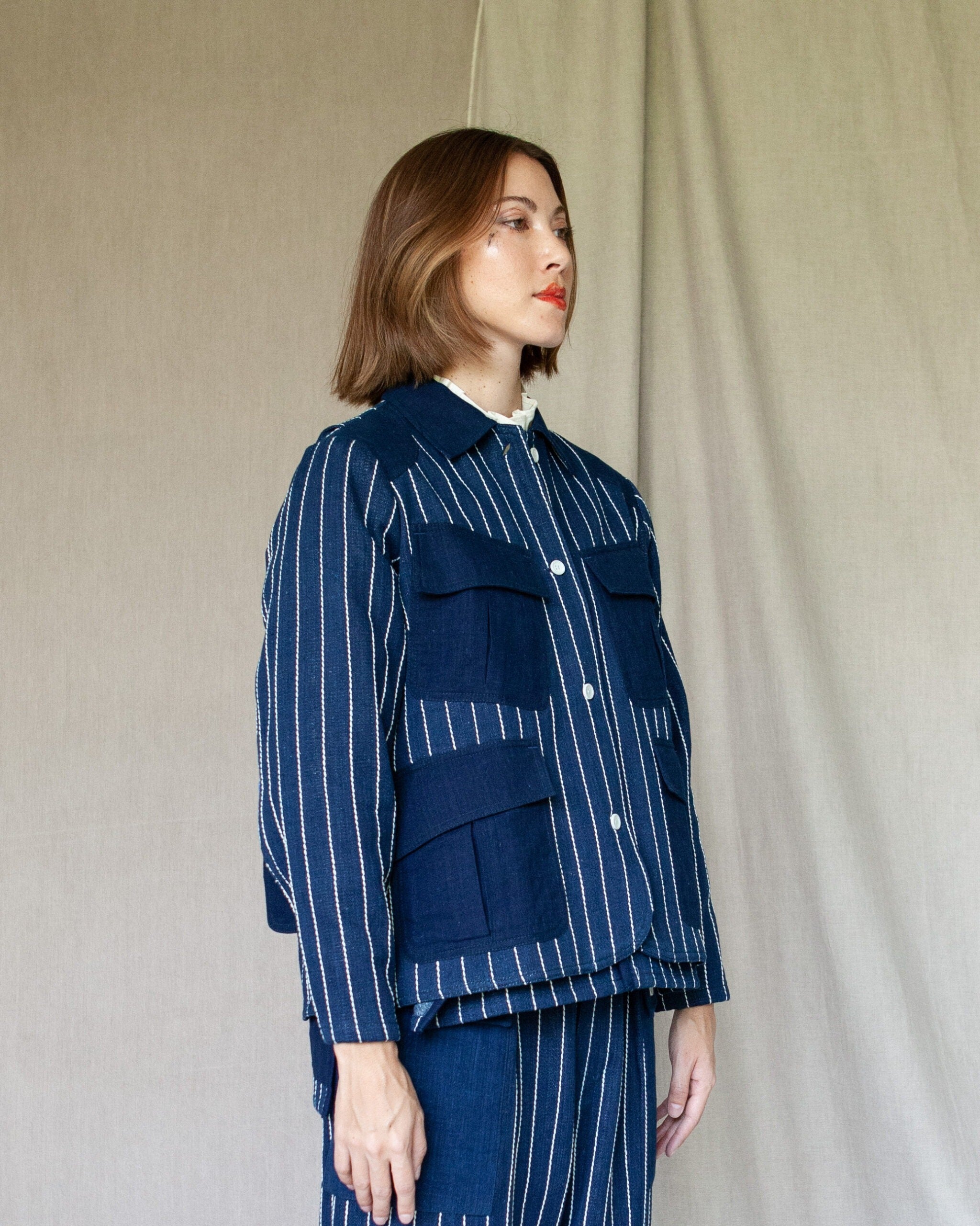 RALLY JACKET - INDIGO