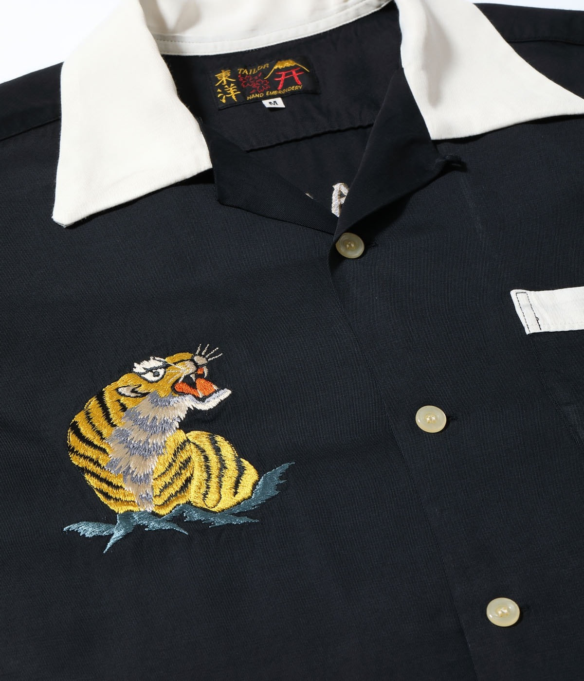 TT39508 SUKA SHIRT “ROARING TIGER” - BLACK