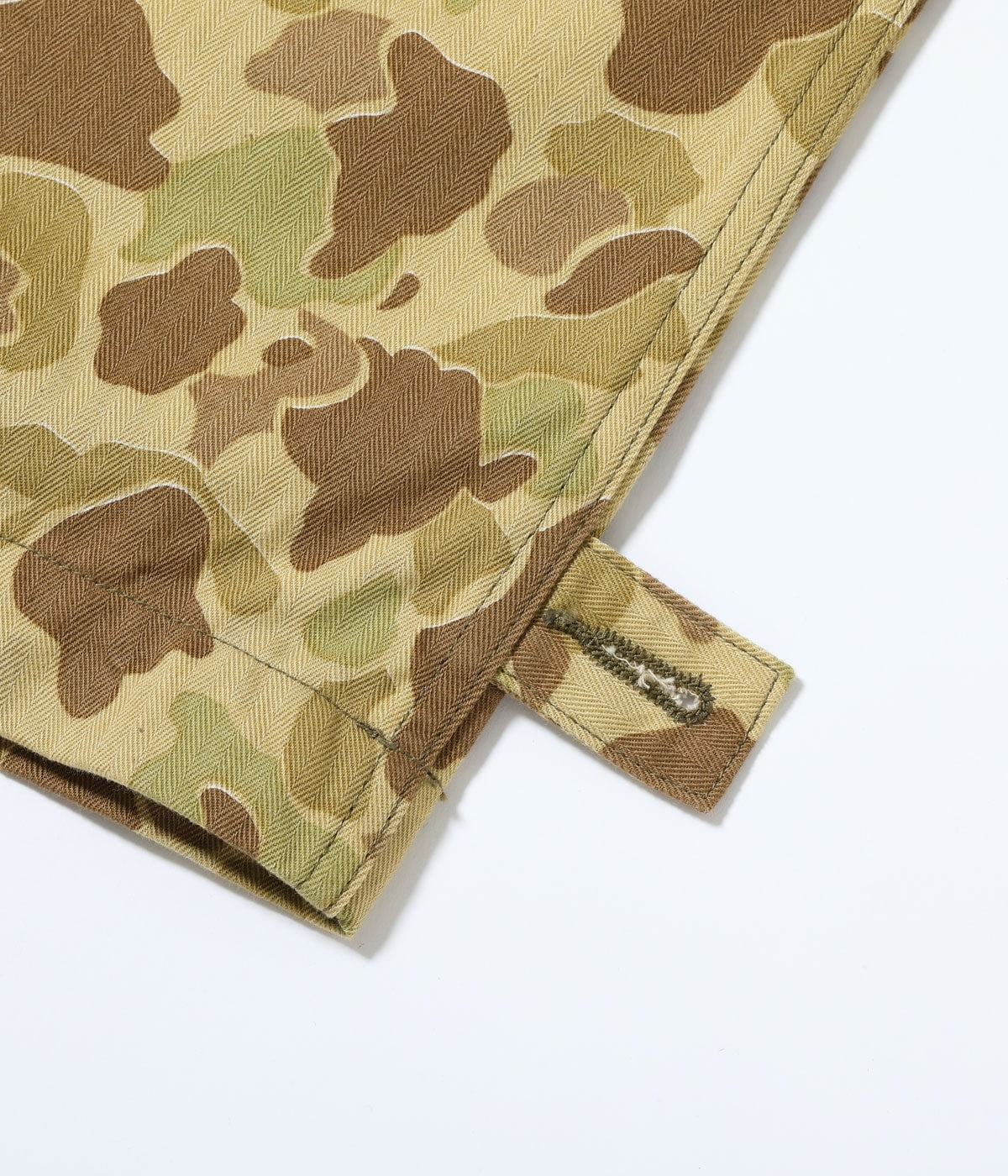 BR42585 TROUSERS HERRINGBONE TWILL CAMOUFLAGE - CAMOUFLAGE