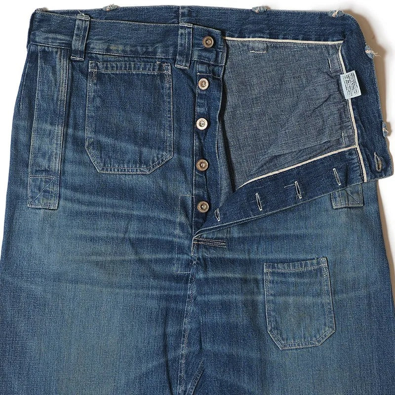 JG-01 1910S NETMAKER'S TROUSERS - USED WASH