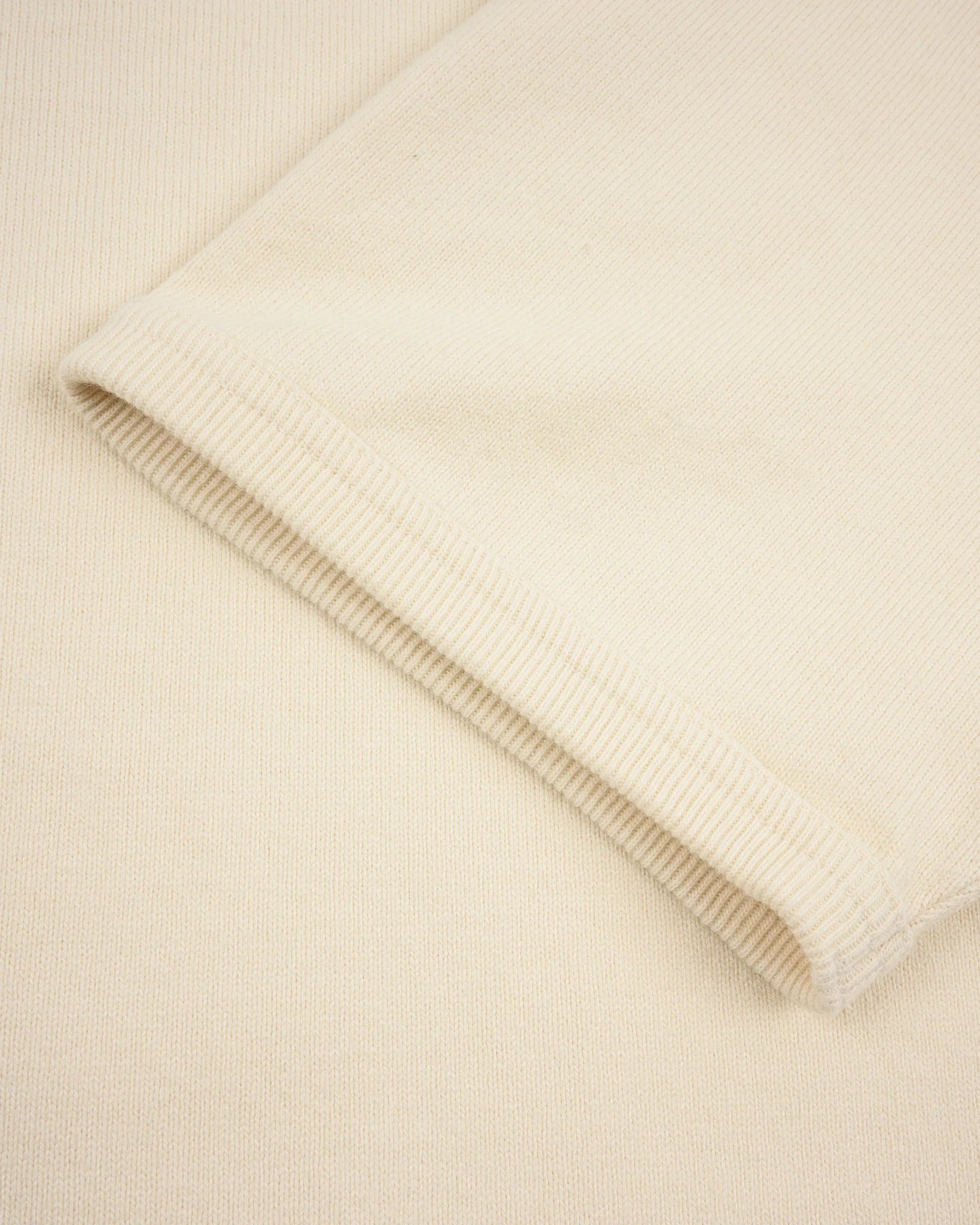 IHT-1600 11oz Cotton Knit Crew Neck T-Shirt - CREAM