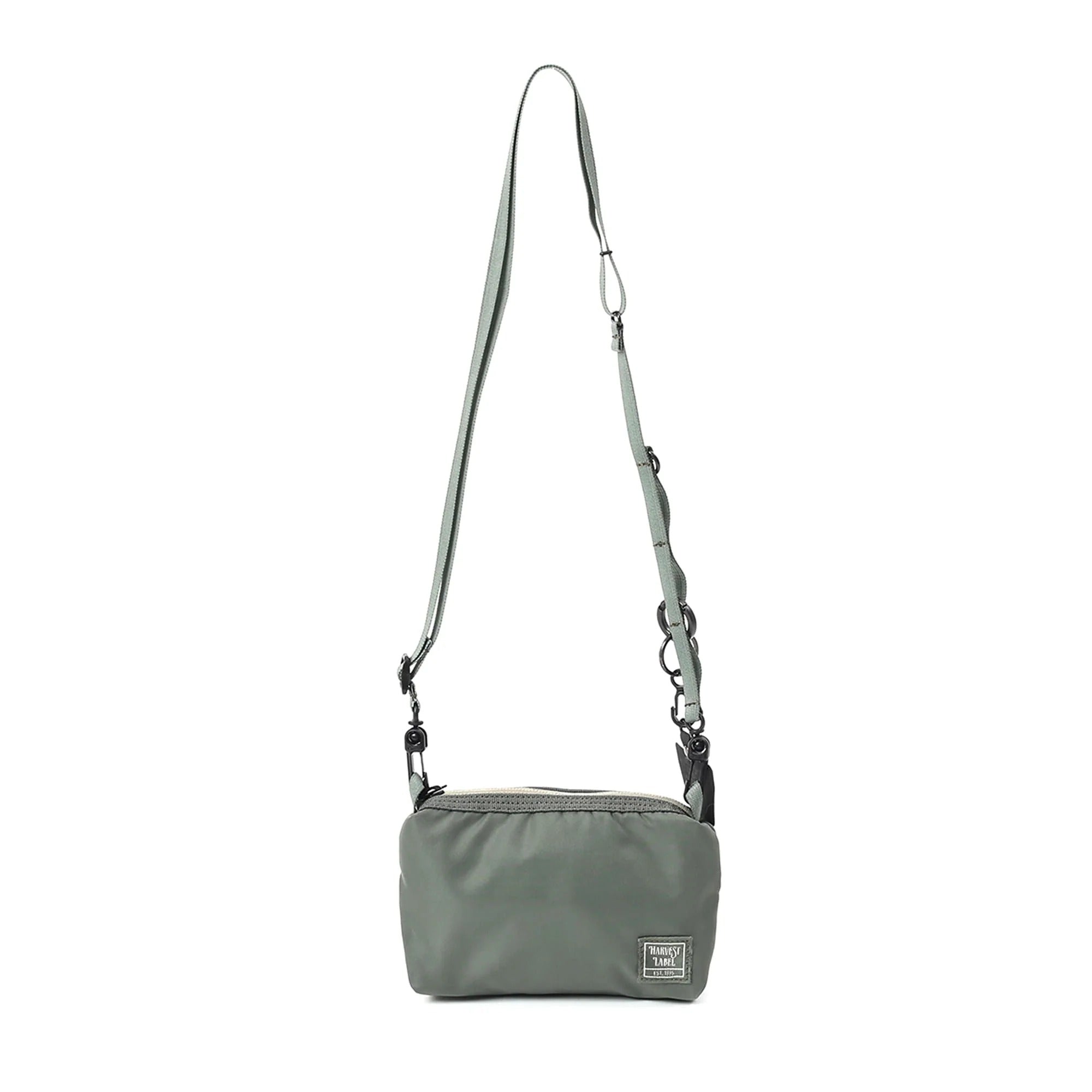 HSP-0177 FLYER'S SUPPLY 2way shoulder pouch (L) - SAGE GREEN