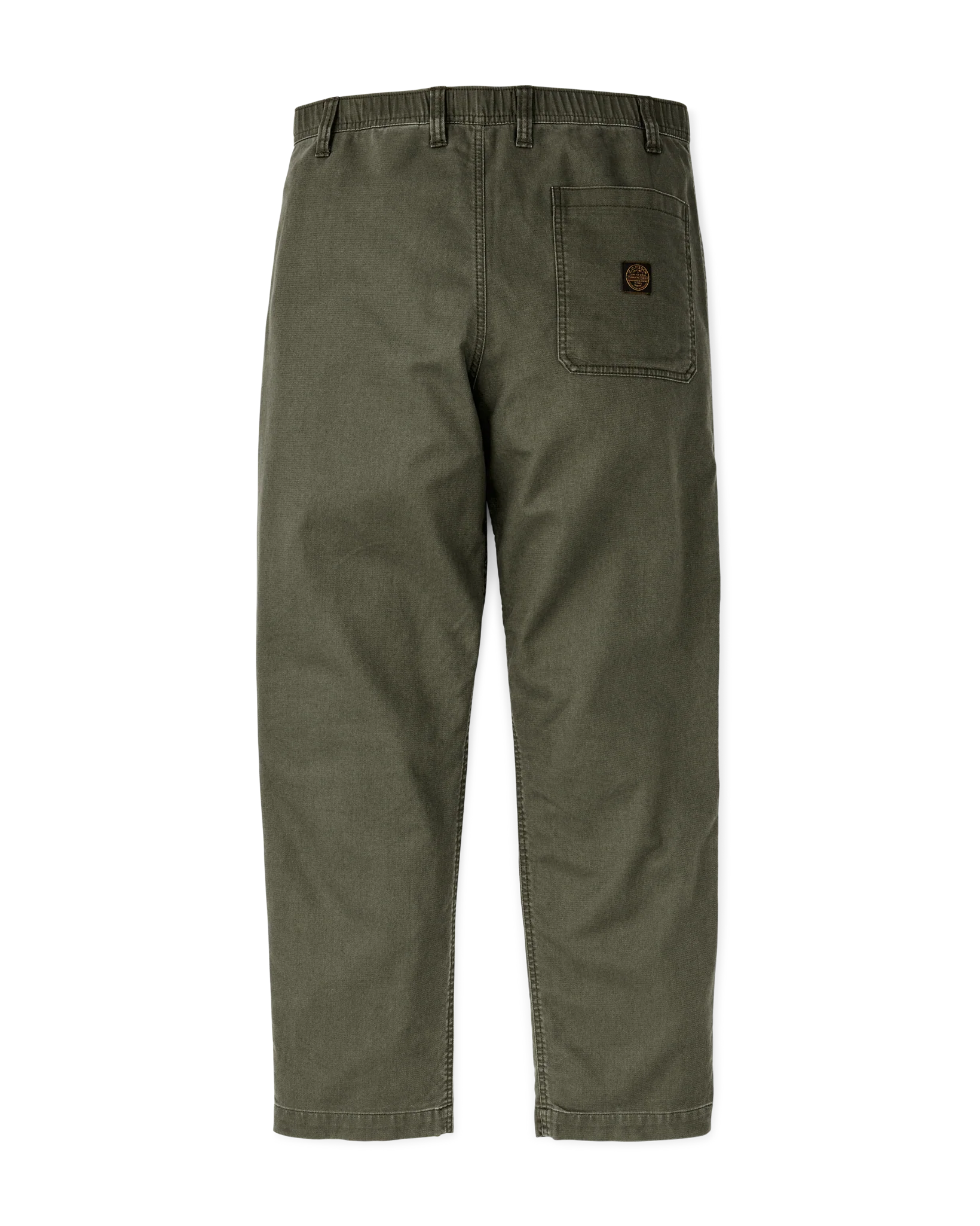 CLARKSTON DOUBLE FRONT PANTS - SURPLUS GREEN