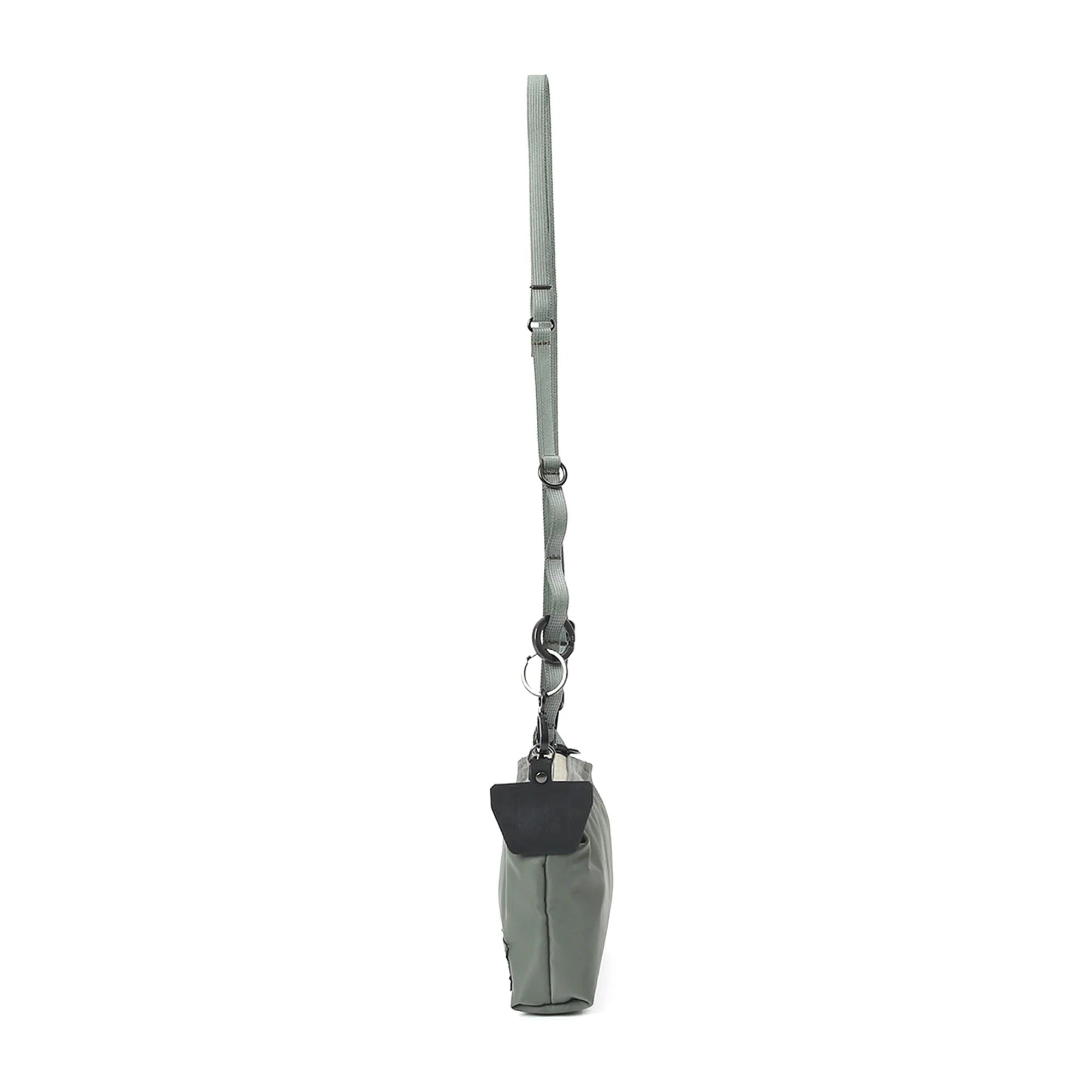 HSP-0177 FLYER'S SUPPLY 2way shoulder pouch (L) - SAGE GREEN