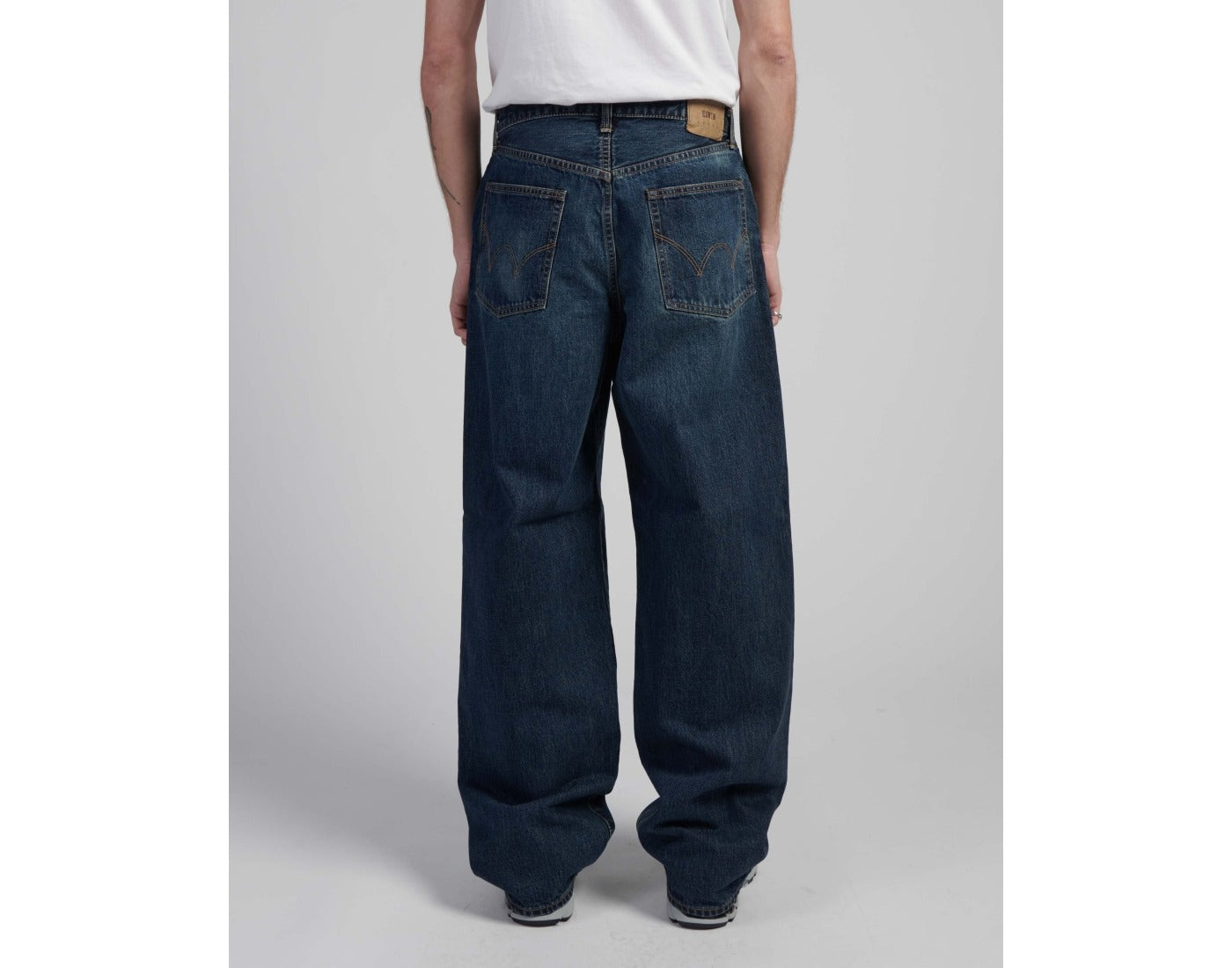 EEU05-220 WIDE PANT - BLUE DARK USED