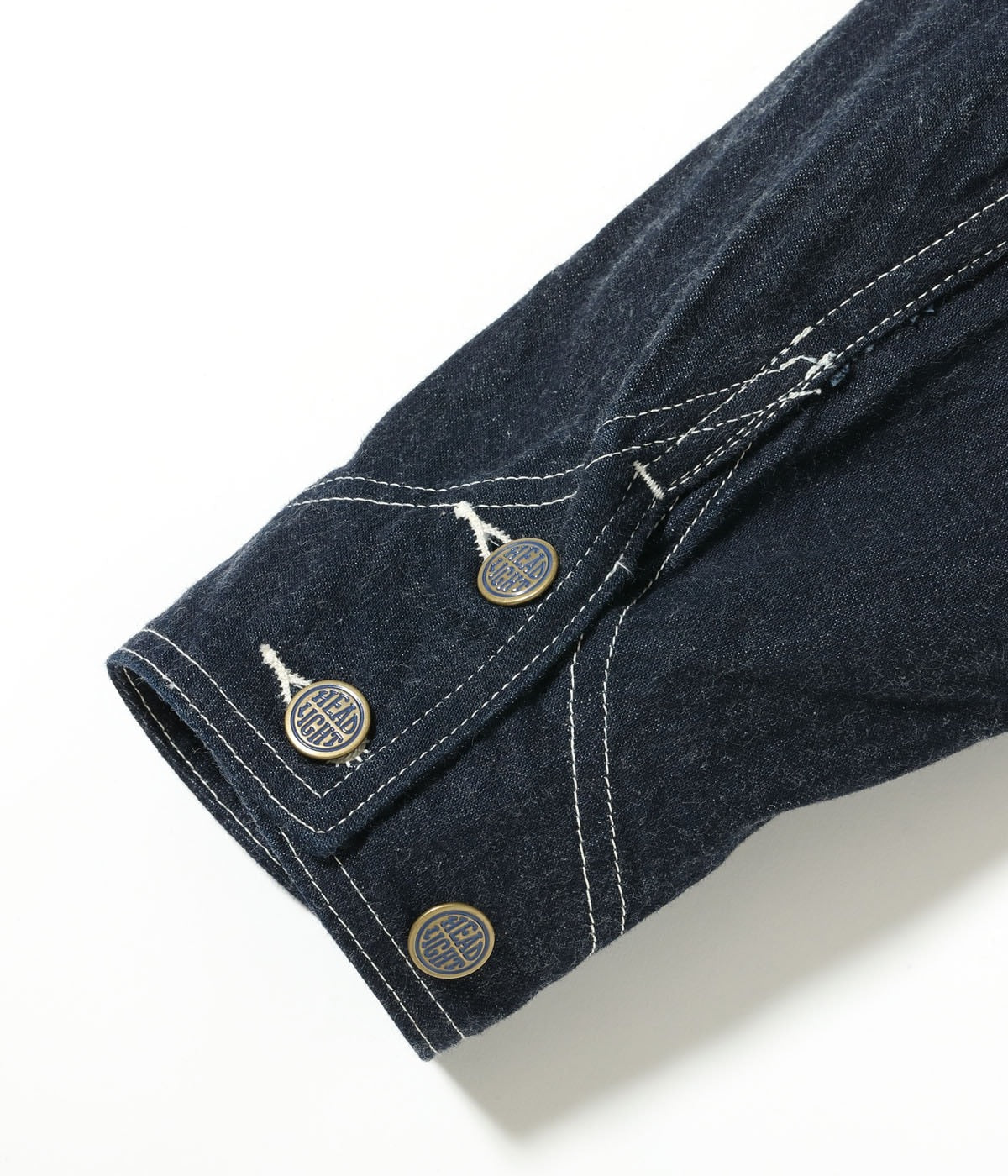 HD15711 HEADLIGHT 11oz. BLUE DENIM WORK COAT - INDIGO
