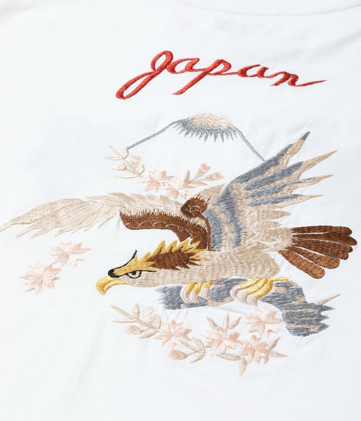 TT79587 SUKA T-SHIRT EMBROIDERED “EAGLE” - WHITE