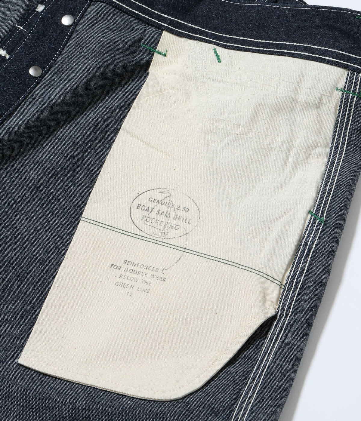 SC52565 11oz. BLUE DENIM WORK SHORTS - INDIGO