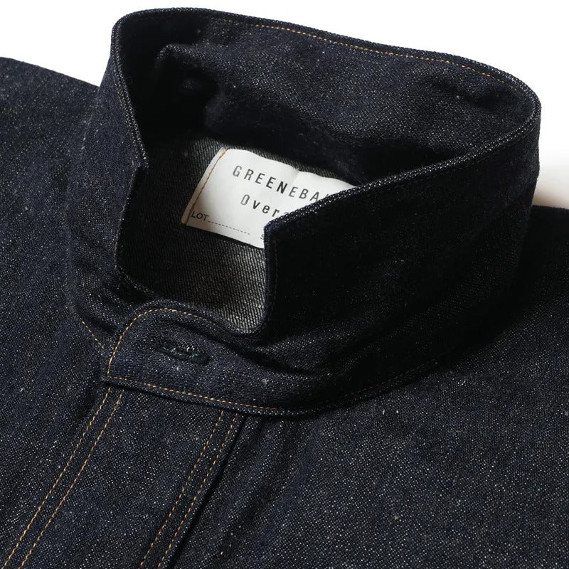 2213 1880 HEAVY LEATHER BOUND JUMPER - INDIGO
