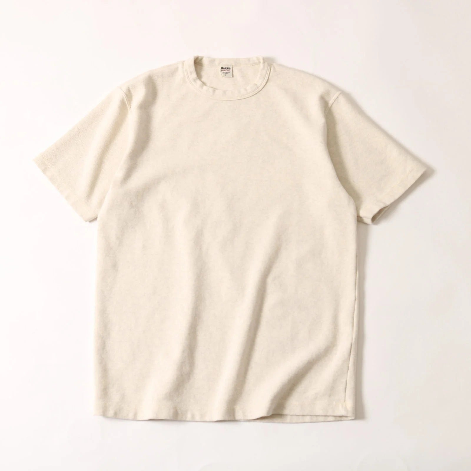 BR-8314 STANDARD 20/- Stretch Spun Milled S/S T-shirt - OATMEAL